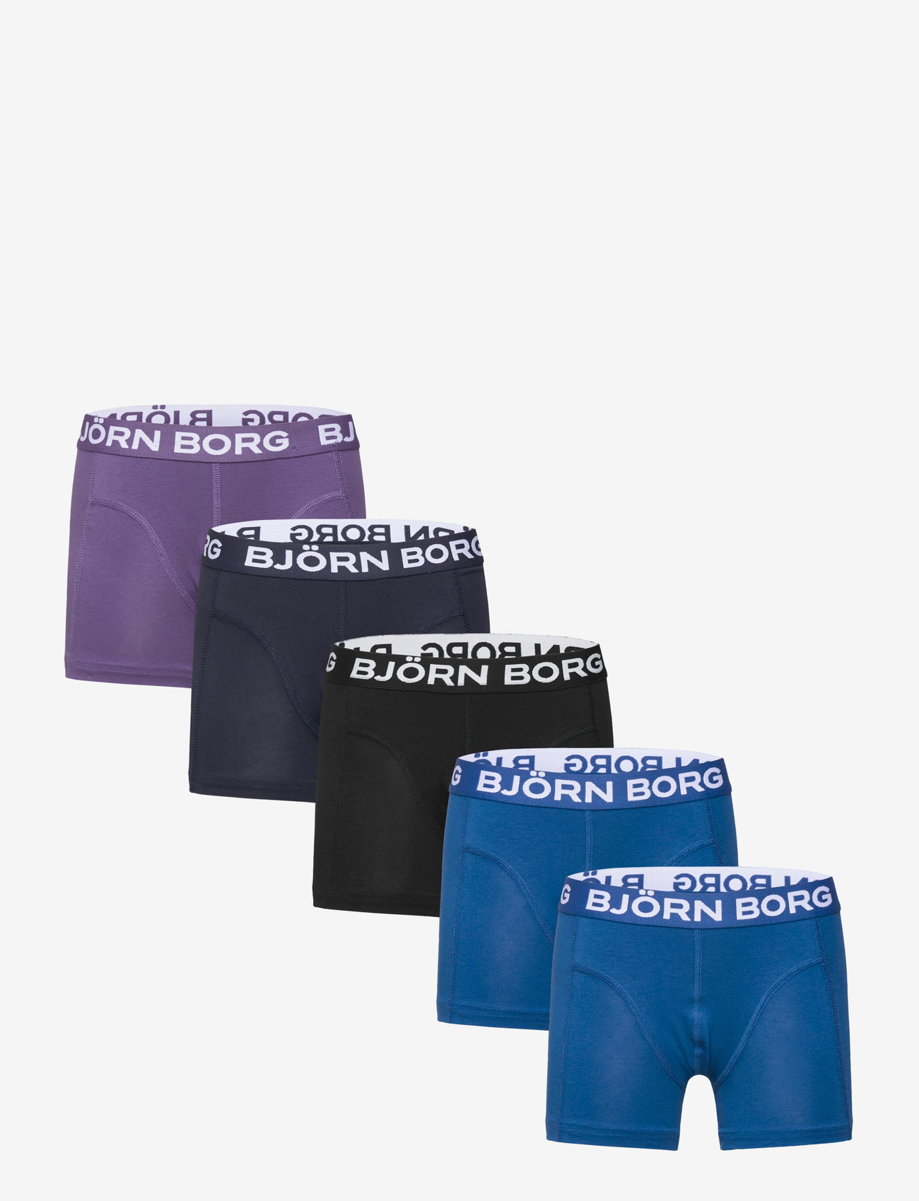 Björn Borg - COTTON STRETCH BOXER 5p - kalsonger - multipack 1 - 0