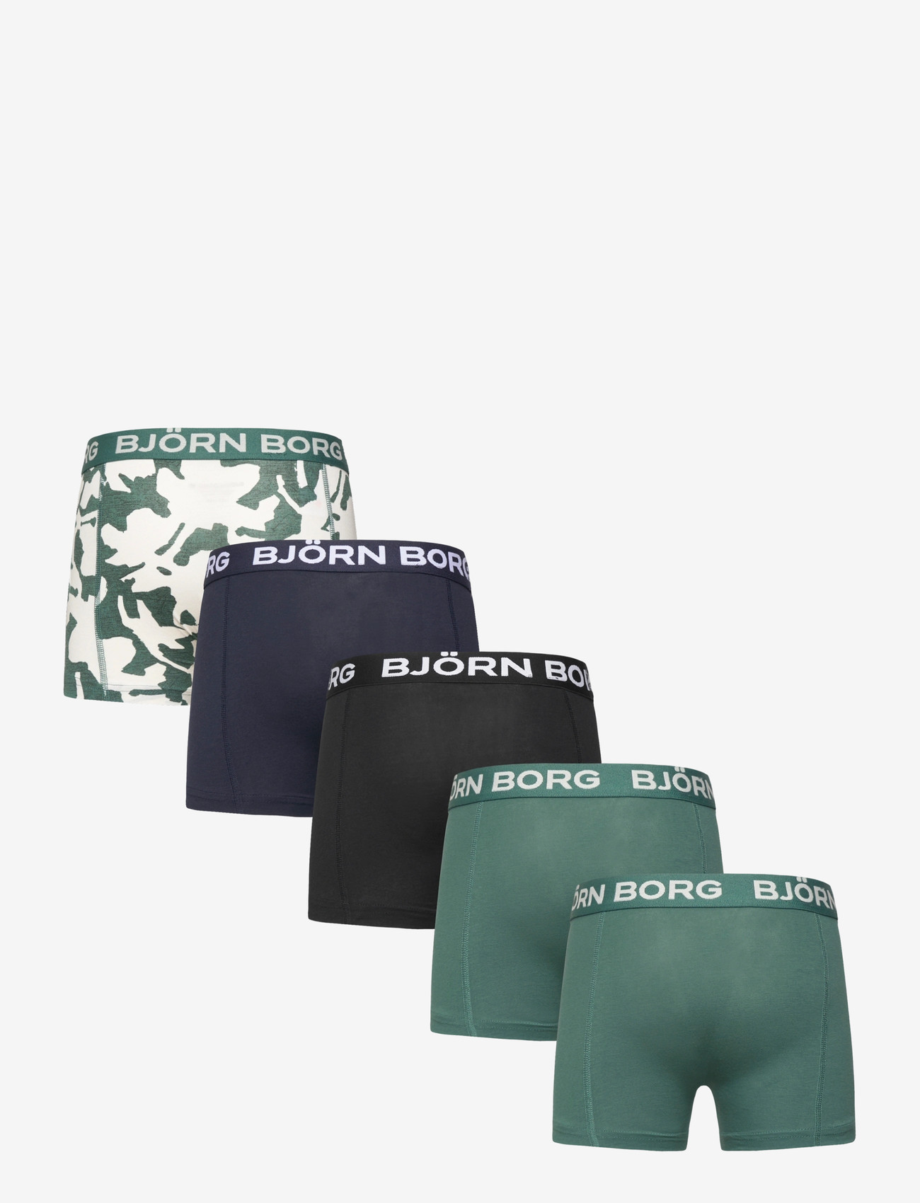 Björn Borg - COTTON STRETCH BOXER 5p - underbukser - multipack 2 - 1
