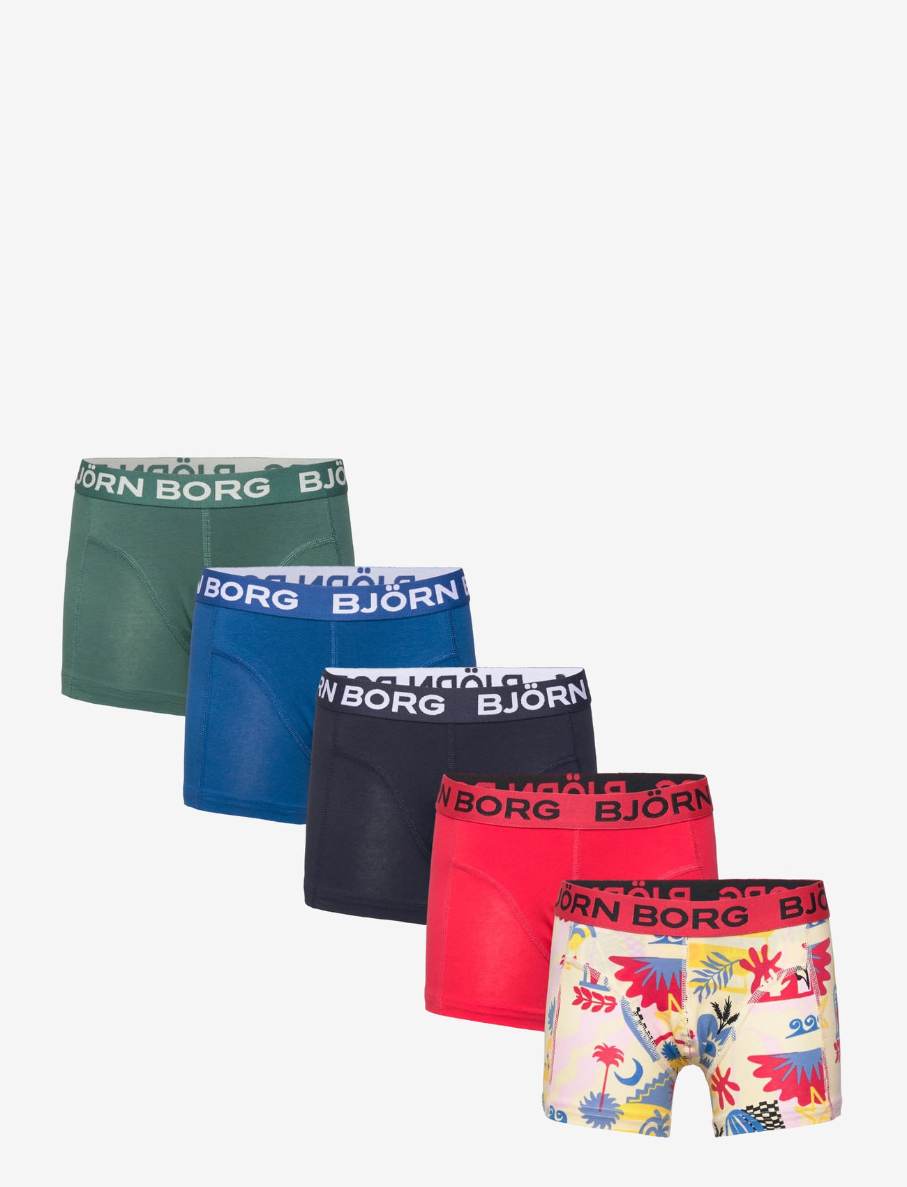 Björn Borg - COTTON STRETCH BOXER 5p - kalsonger - multipack 3 - 0
