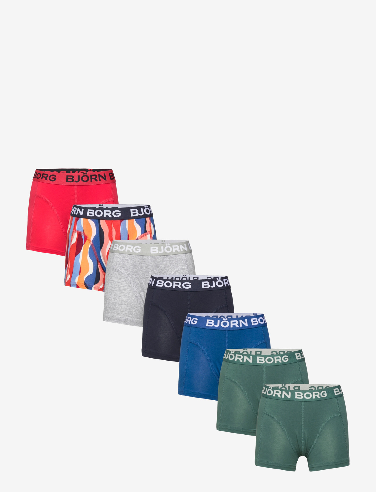 Björn Borg - COTTON STRETCH BOXER 7p - kalsonger - multipack 1 - 0