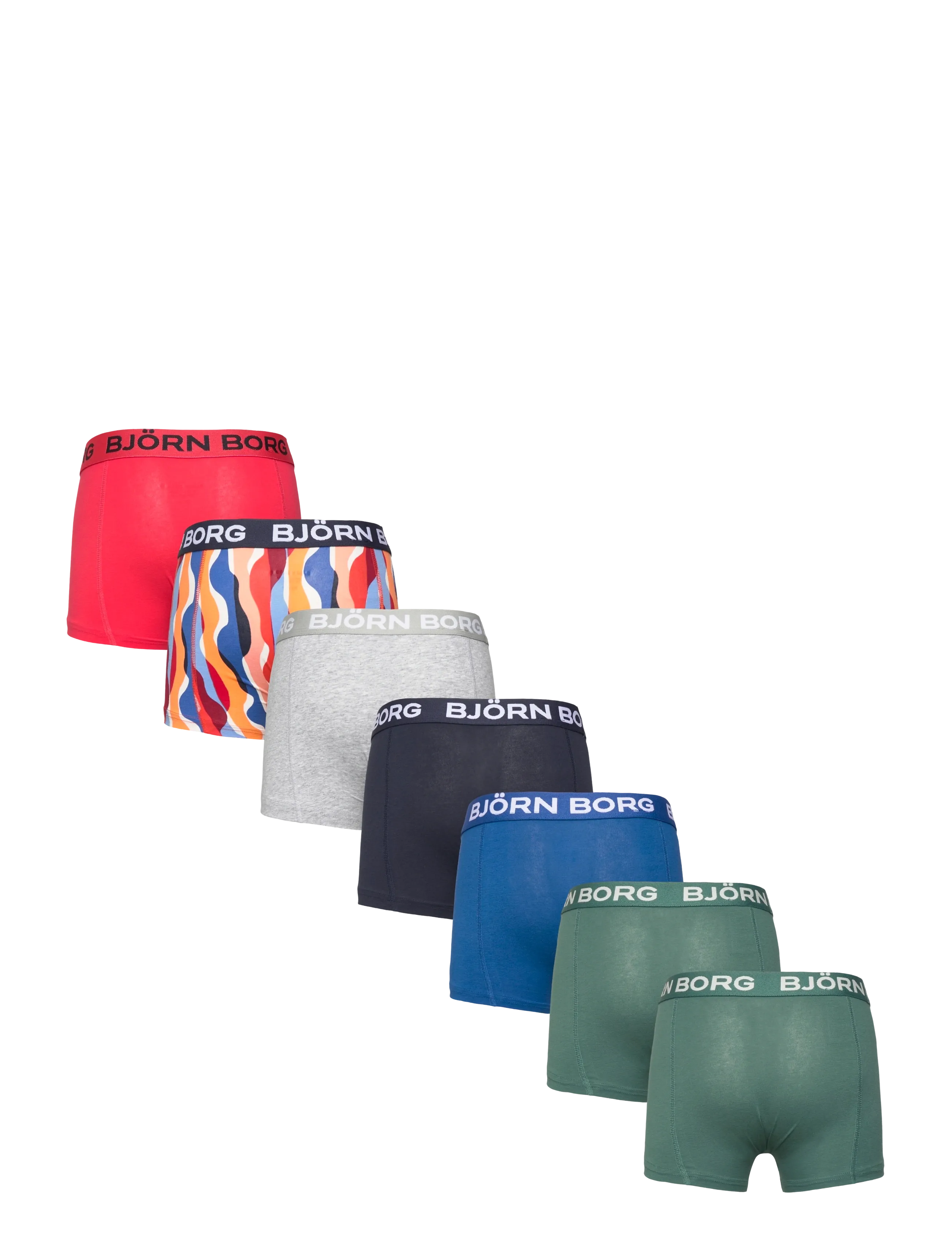 Björn Borg - COTTON STRETCH BOXER 7p - unterhosen - multipack 1 - 1