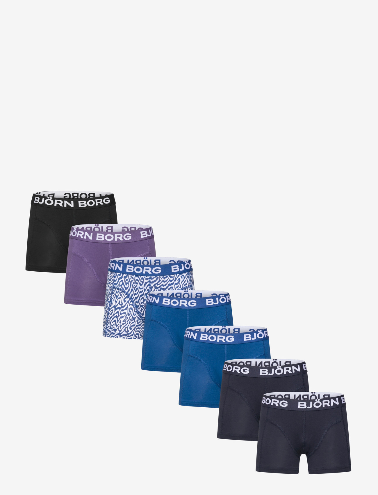 Björn Borg - COTTON STRETCH BOXER 7p - underbukser - multipack 2 - 0