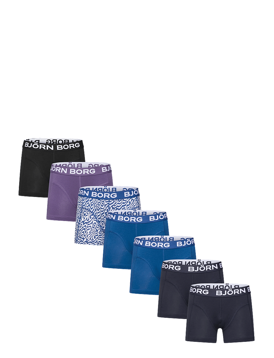 Björn Borg - COTTON STRETCH BOXER 7p - unterhosen - multipack 2 - 0