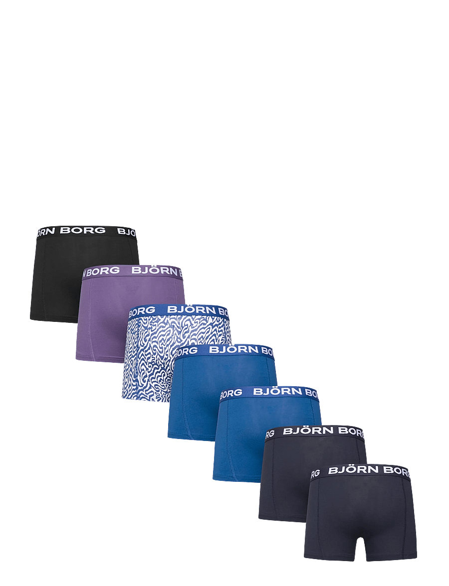 Björn Borg - COTTON STRETCH BOXER 7p - unterhosen - multipack 2 - 1