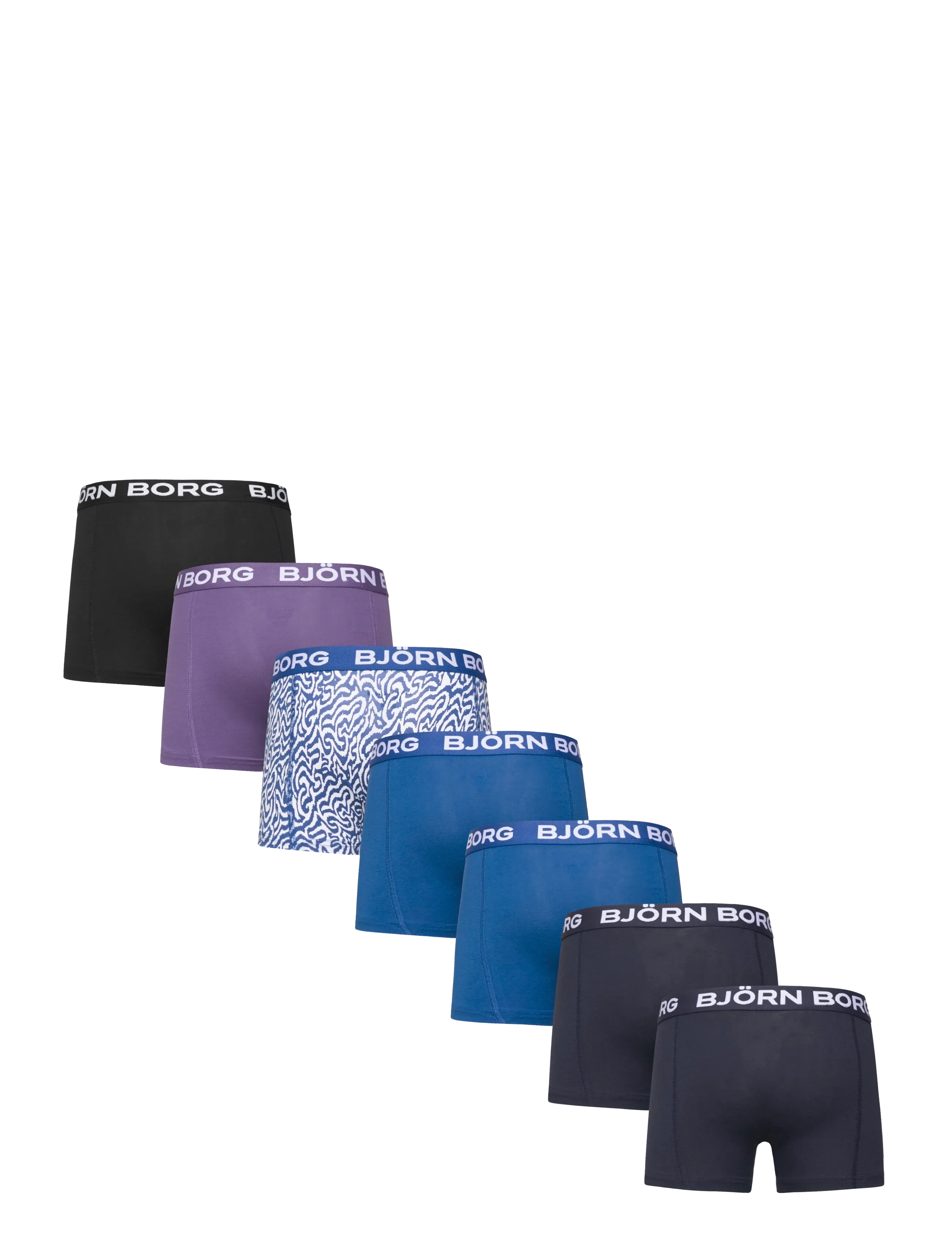 Björn Borg - COTTON STRETCH BOXER 7p - unterhosen - multipack 2 - 1