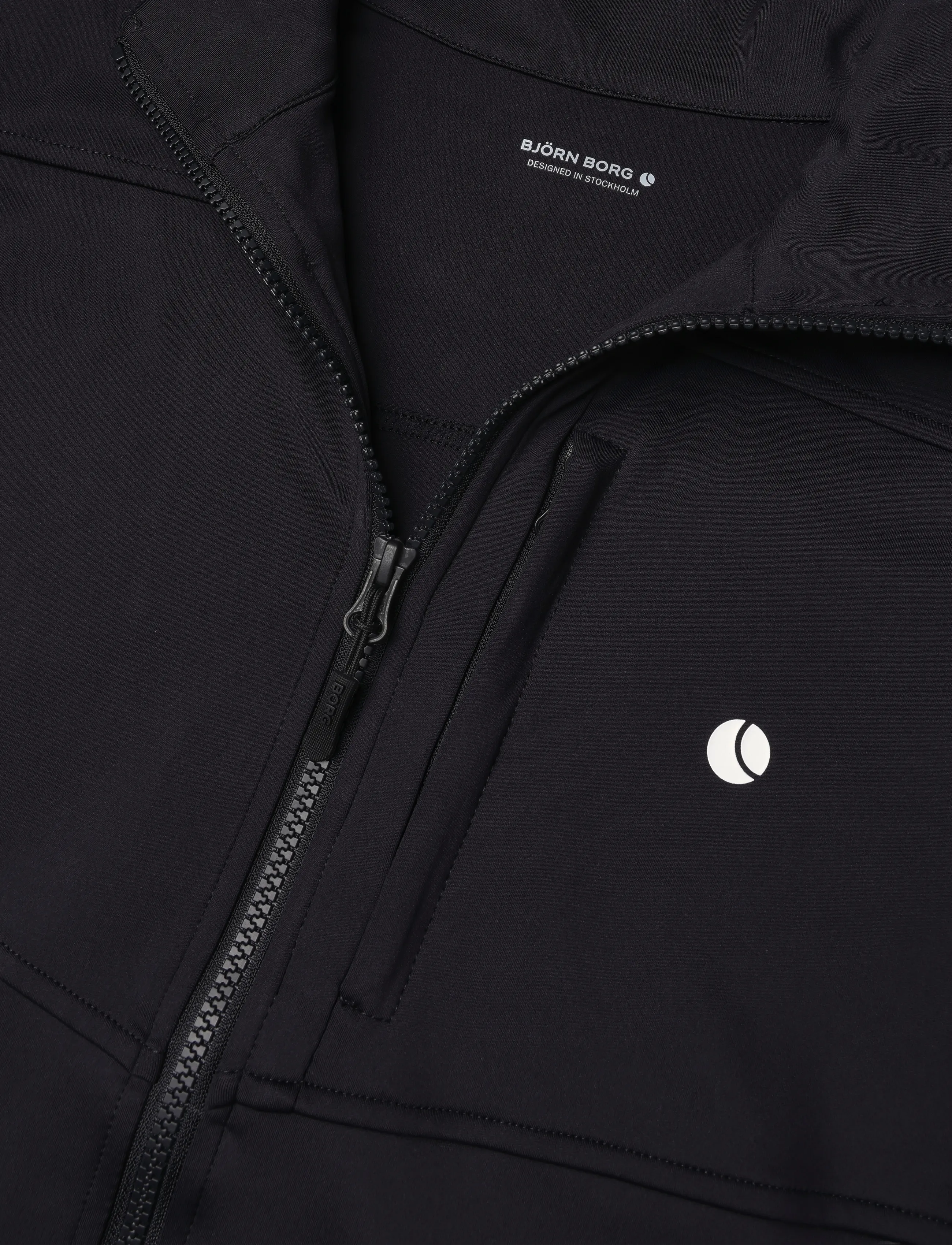 Björn Borg - ACE COURT JACKET - sportjacken - black beauty - 2