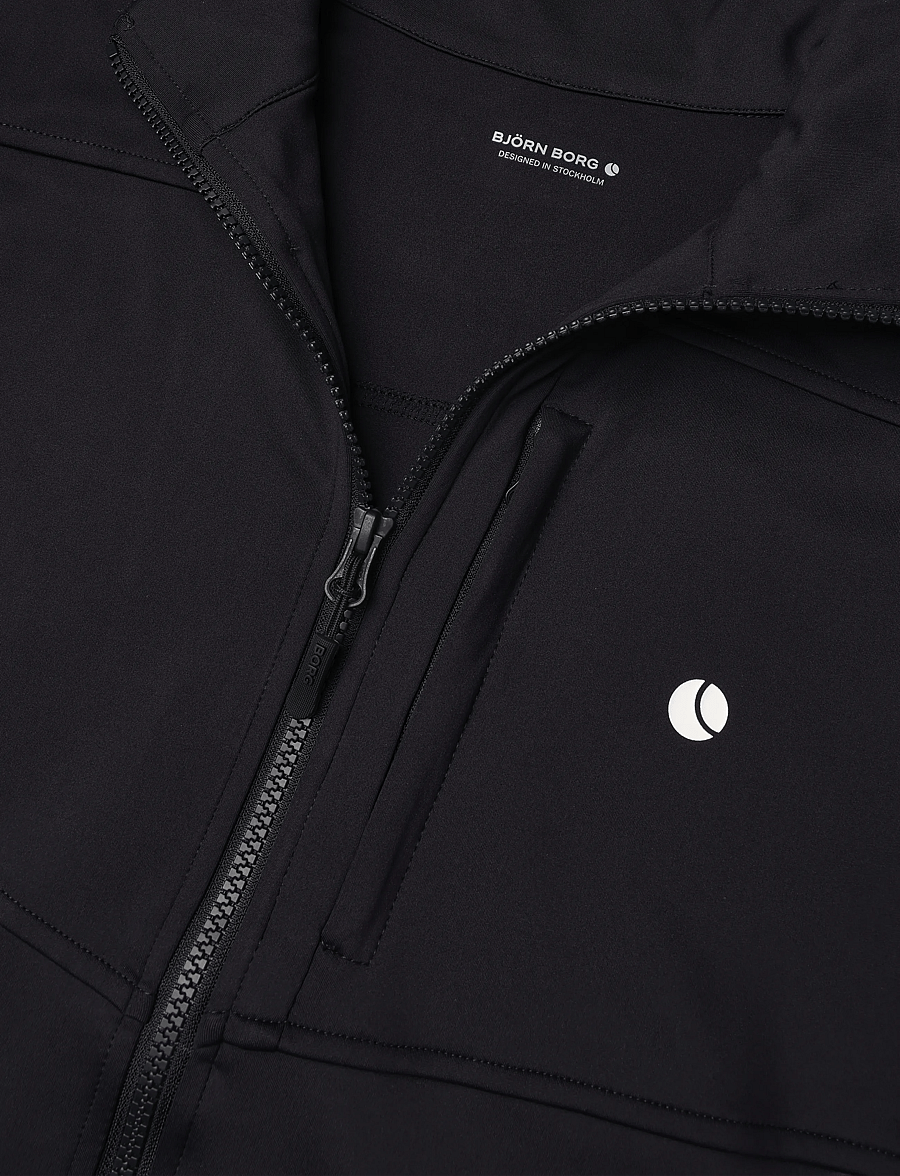 Björn Borg - ACE COURT JACKET - sportjacken - black beauty - 2