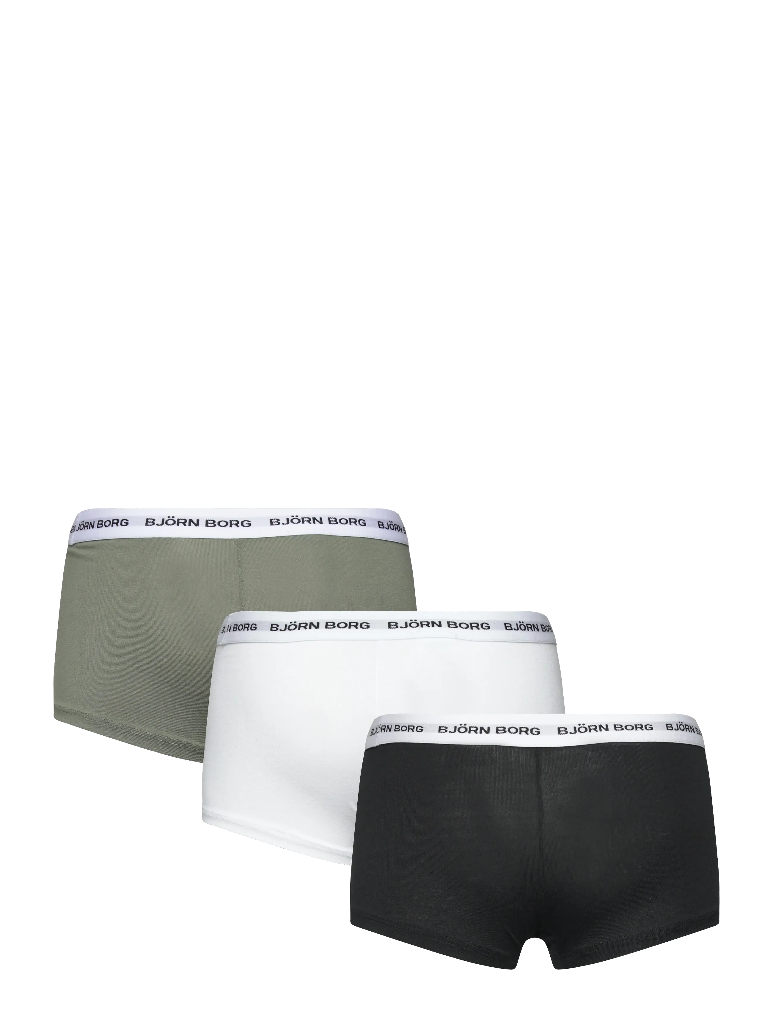 Björn Borg - COTTON STRETCH LOGO BOXER SHORTS 3p - trusser - multipack 2 - 1