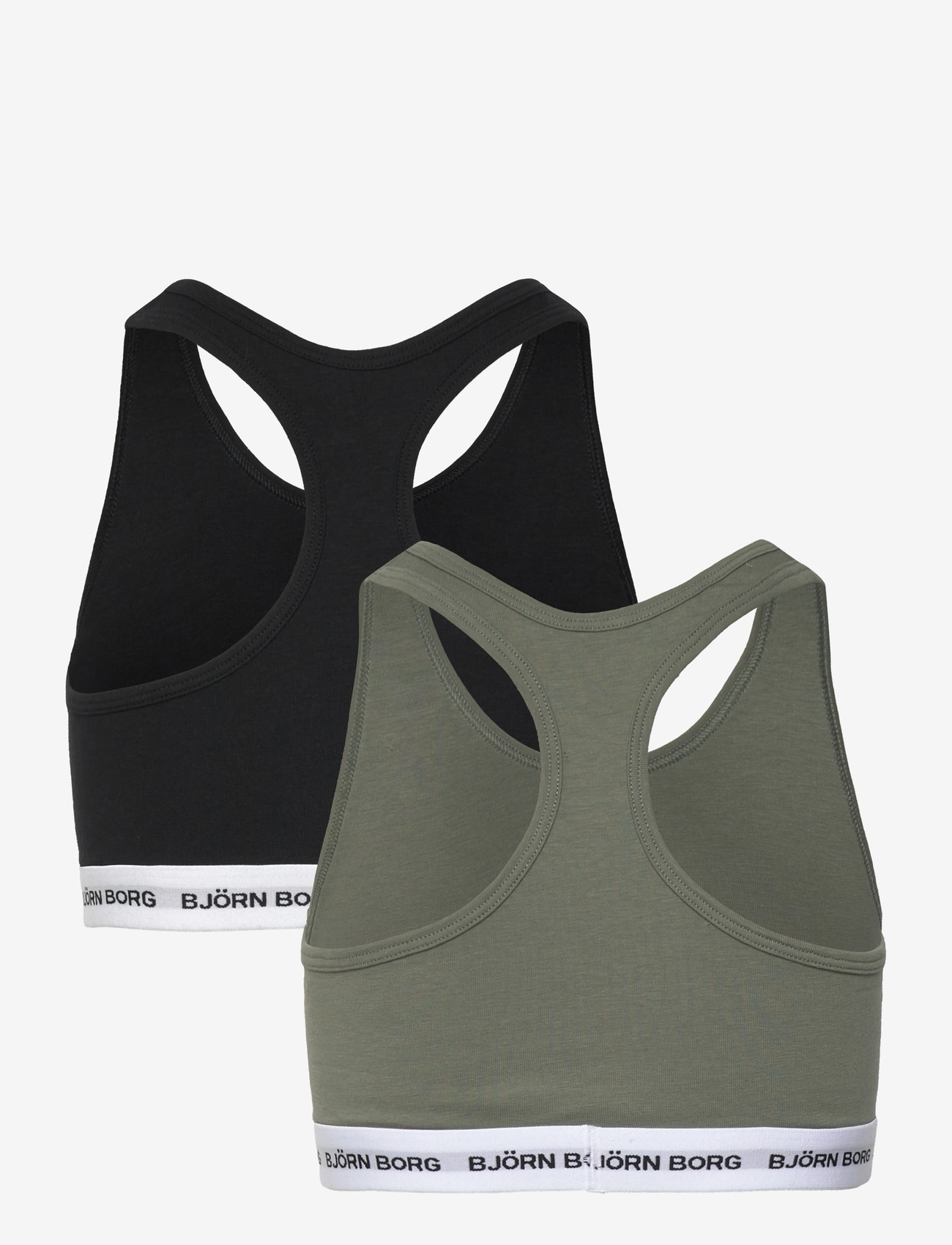 Björn Borg - COTTON STRETCH LOGO SOFT TOP 2p - tops - multipack 1 - 1