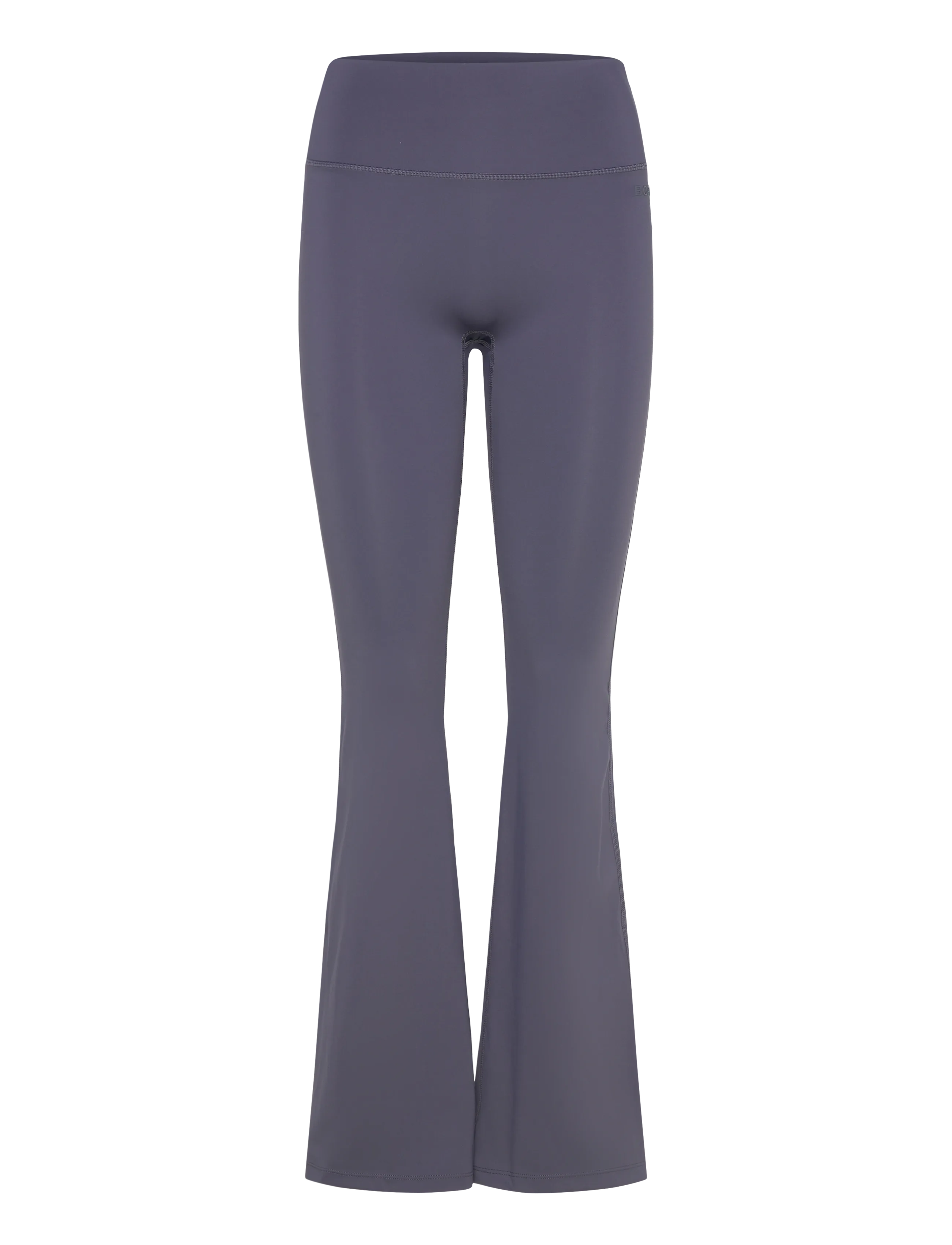 Björn Borg BORG FLARE TIGHTS REGULAR - Hosen - ODYSSEY GRAY / purple