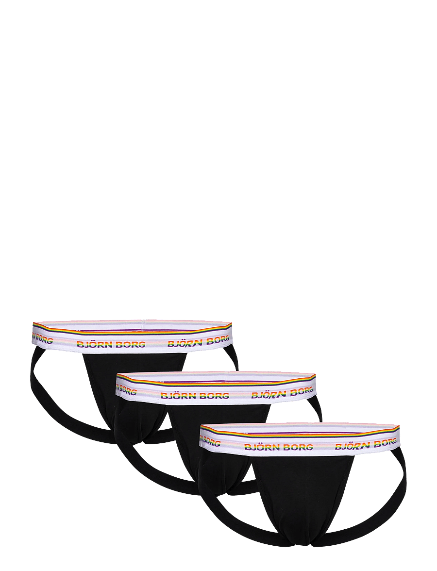Björn Borg - COTTON STRETCH JOCK STRAP 3p - munandikaitse - multipack 1 - 0