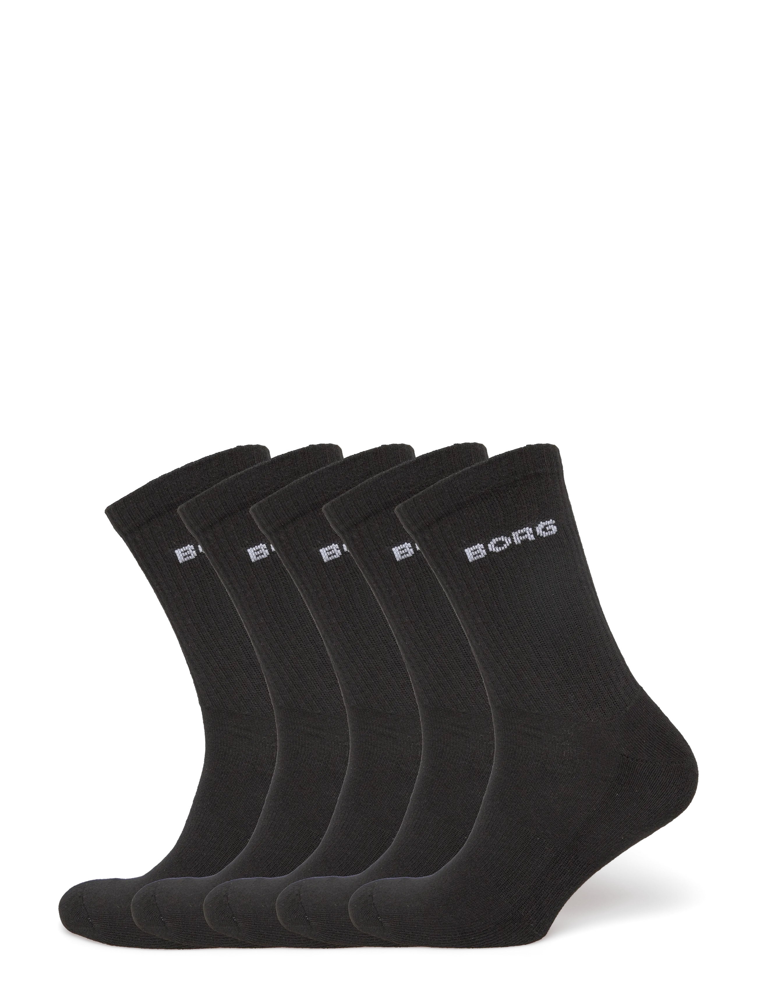 Björn Borg ESSENTIAL CREW SOCK 5p - Strømper - MULTIPACK 2 / black