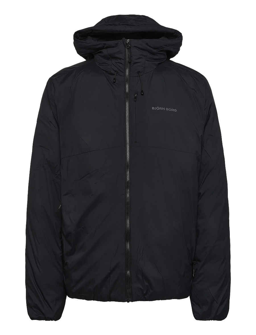 Björn Borg - BORG LINER HOOD JACKET - down jackets - black beauty - 0