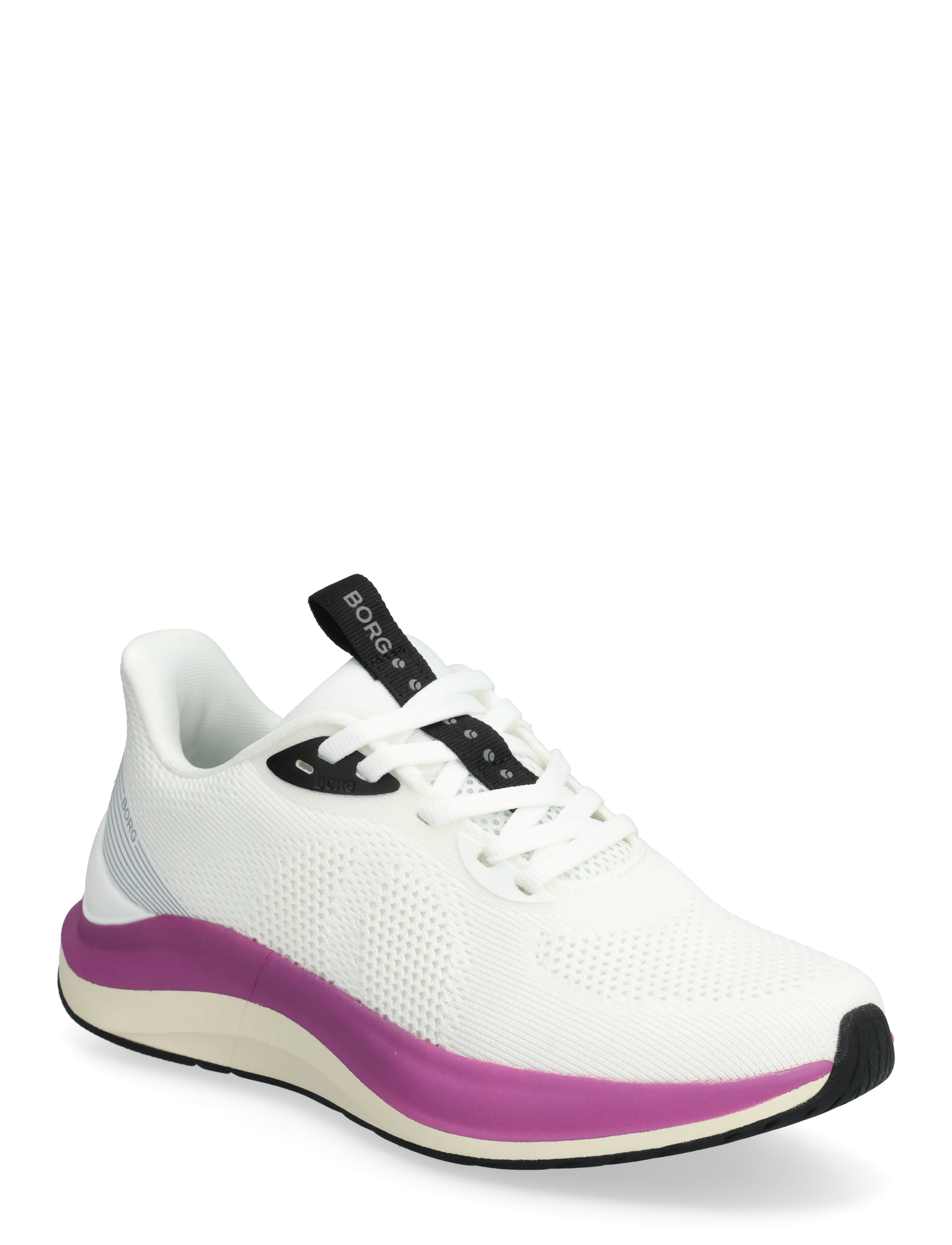 Björn Borg ACE KNT - Sneakers - WHITE - PINK FADE / white