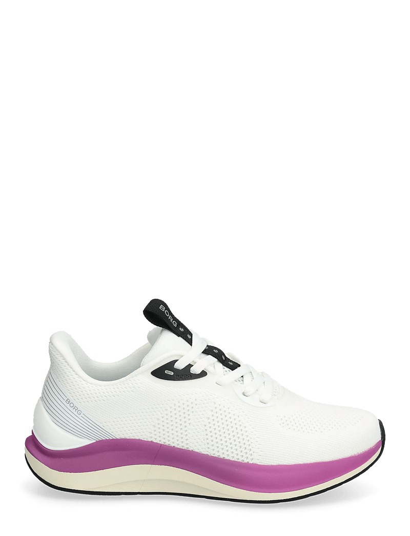 Björn Borg - ACE KNT - kõrge säärega tossud - white - pink fade - 1