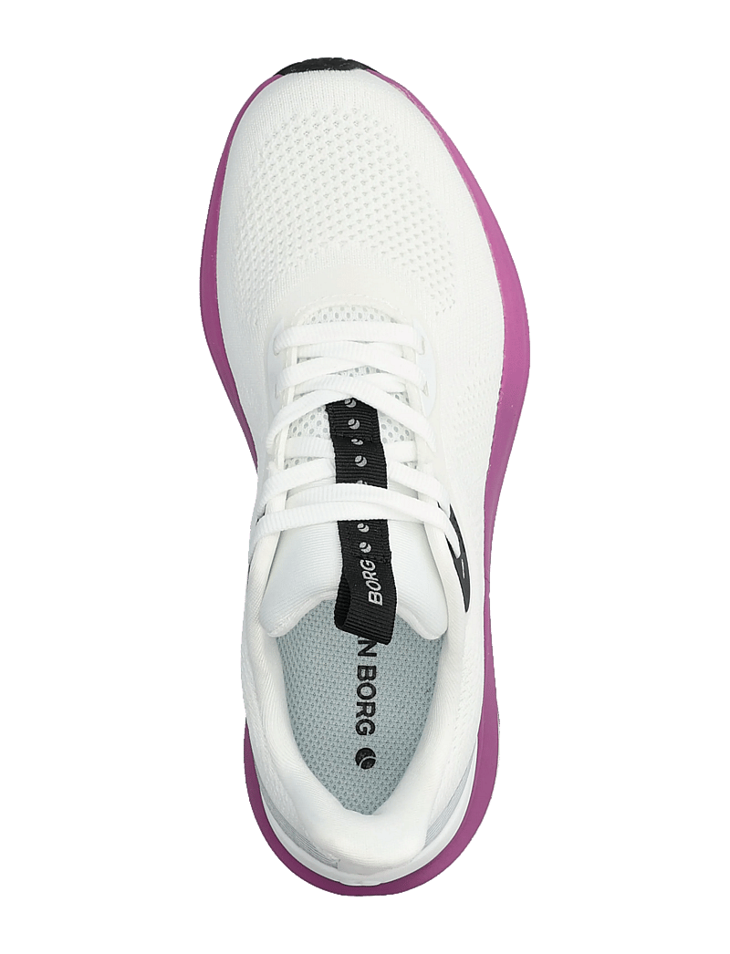 Björn Borg - ACE KNT - kõrge säärega tossud - white - pink fade - 3