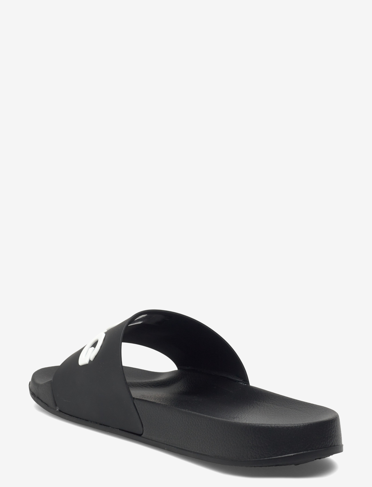 Björn Borg - KNOX MLD - badesko & badesandaler - black - white - 2