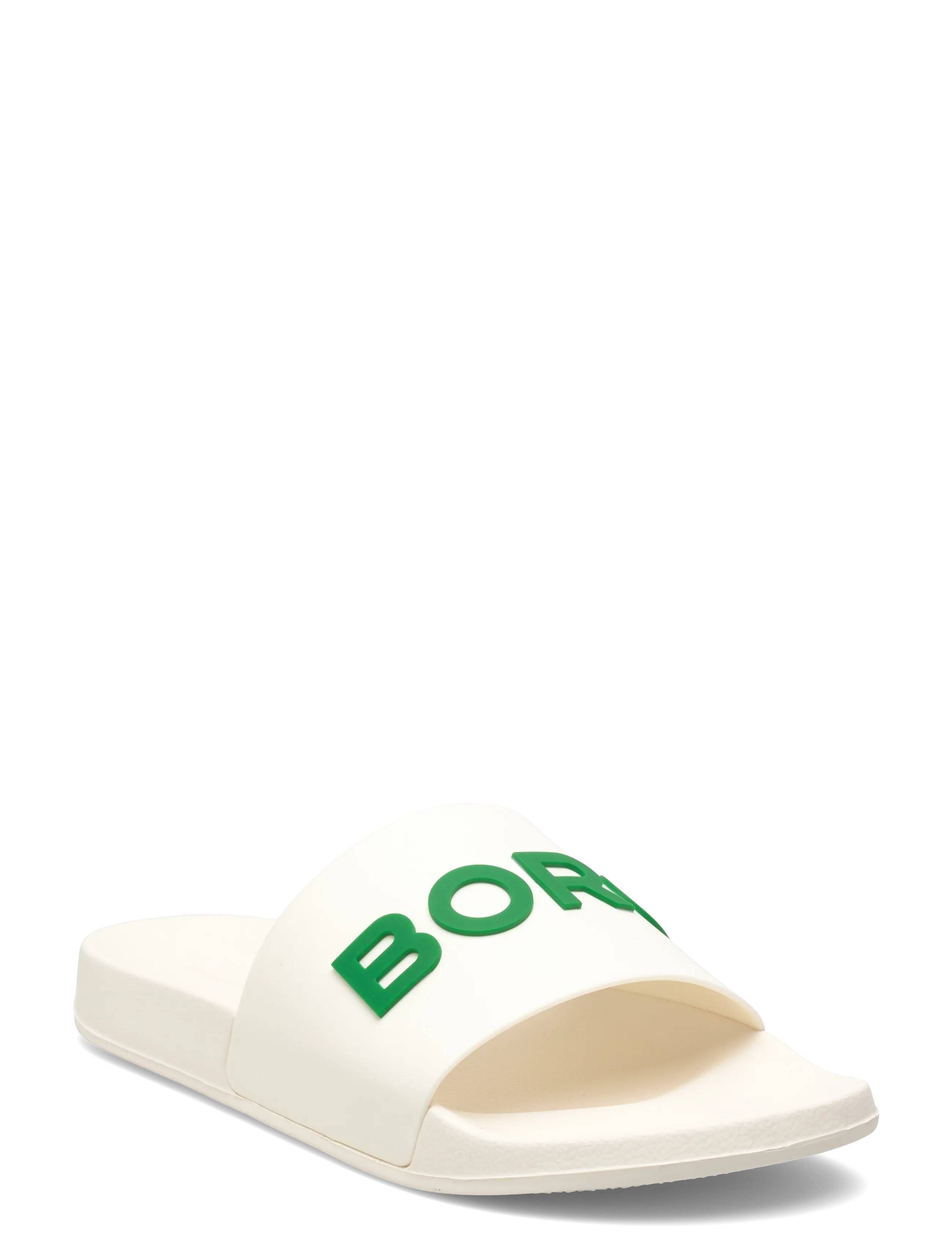 Björn Borg KNOX MLD - Badeschuhe - WHITE - GREEN / white