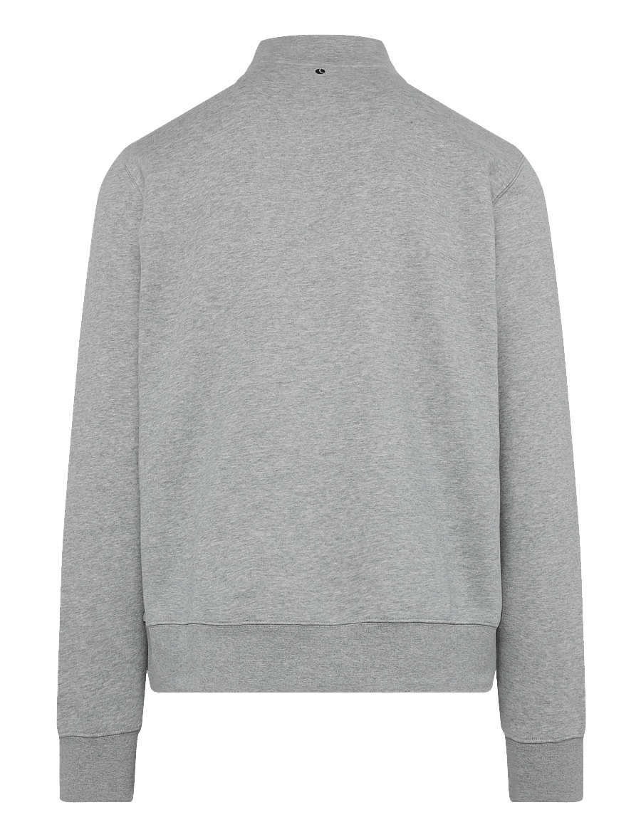 Björn Borg - BORG ESSENTIAL 1 HALF ZIP - tops - light grey melange - 1