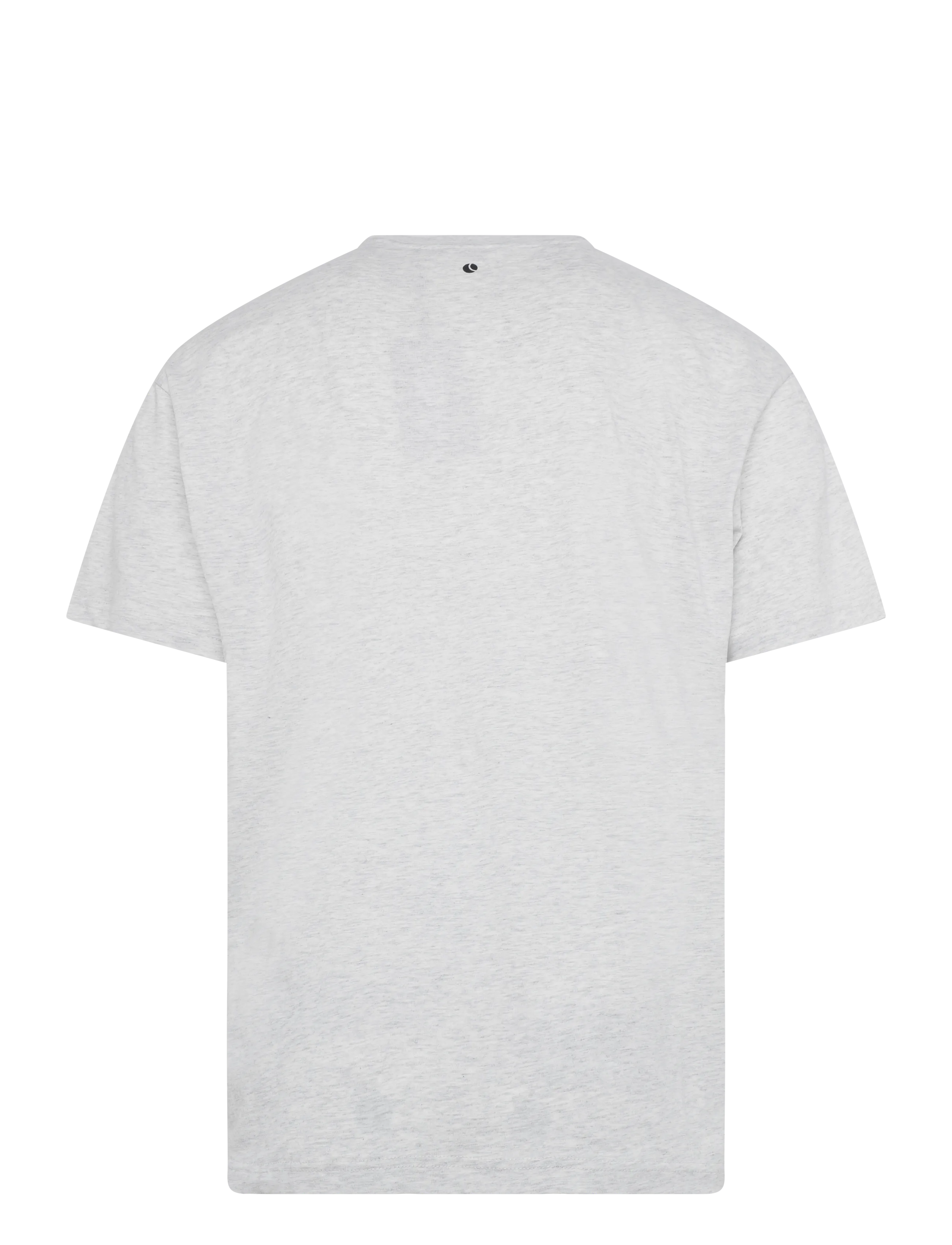 Björn Borg - BORG CLASSIC PRINT T-SHIRT - alussärgid ja t-särgid - ultra light grey melange - 1
