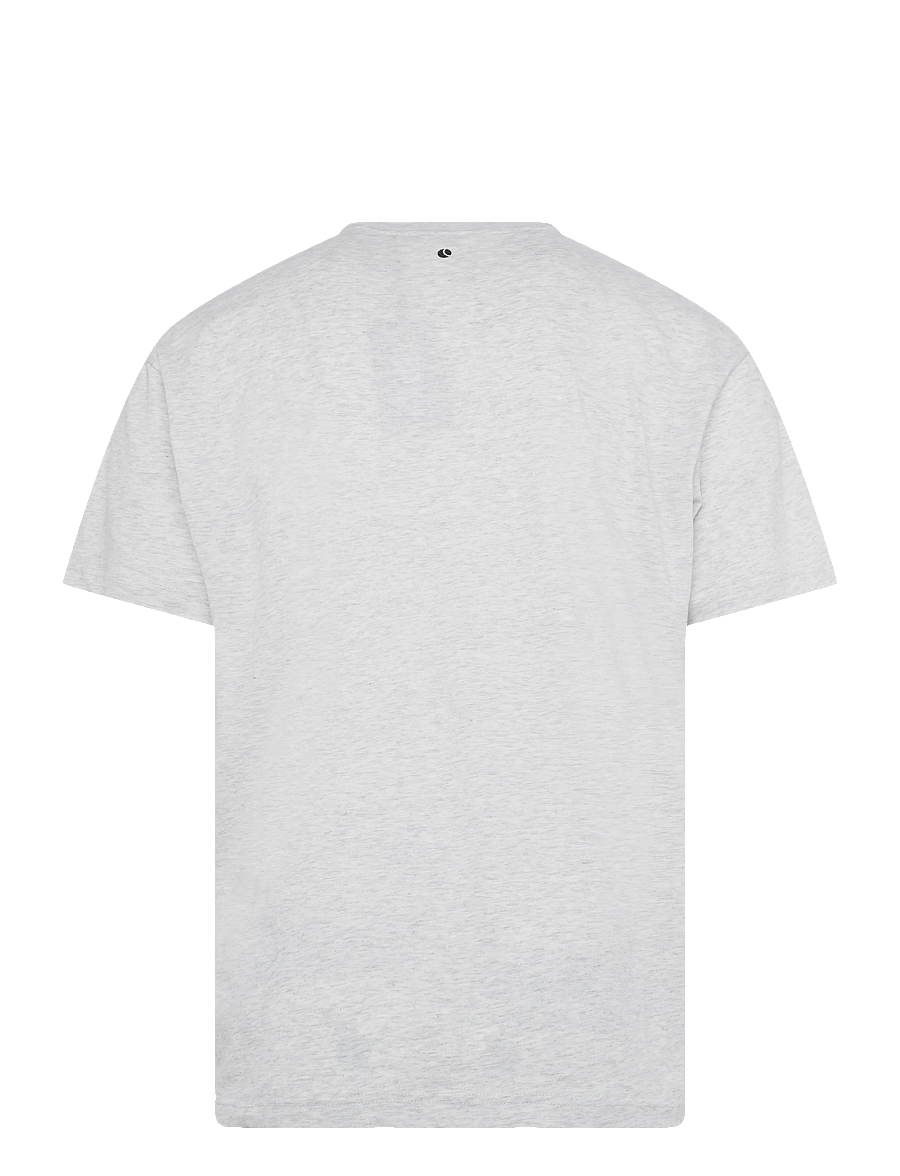 Björn Borg - BORG CLASSIC PRINT T-SHIRT - alussärgid ja t-särgid - ultra light grey melange - 1