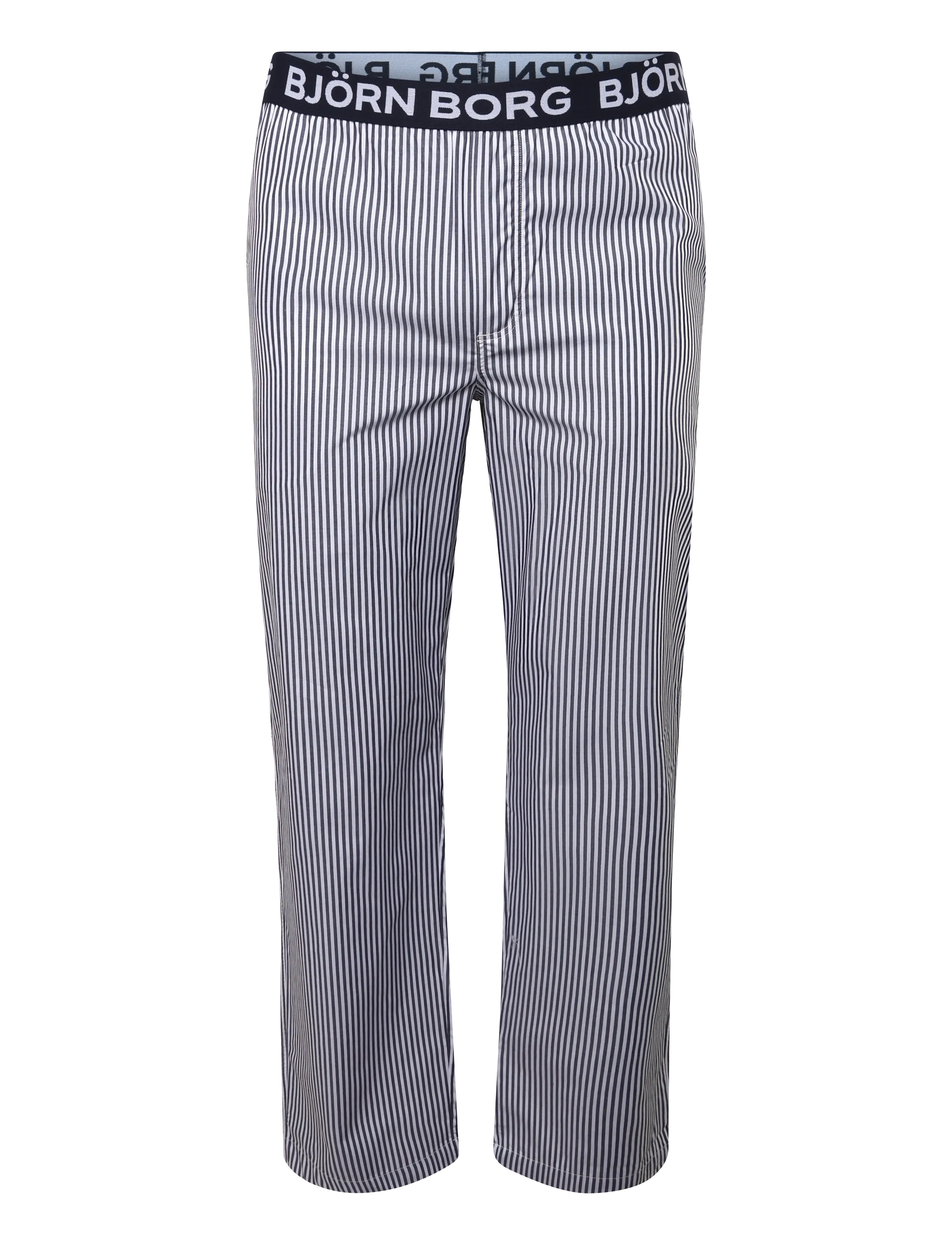 Björn Borg CORE WOVEN LOGO PYJAMA PANTS - Underkläder - BB FRESH STRIPE 5 / navy