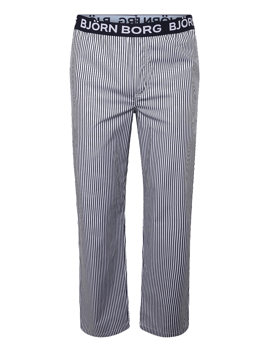 Björn Borg - CORE WOVEN LOGO PYJAMA PANTS - pyjamasbyxor - bb fresh stripe 5 - 0