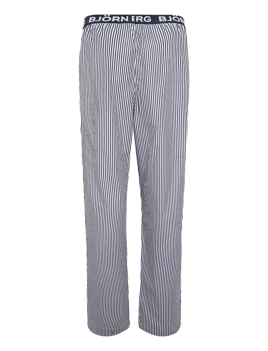 Björn Borg - CORE WOVEN LOGO PYJAMA PANTS - pyjamasbyxor - bb fresh stripe 5 - 1