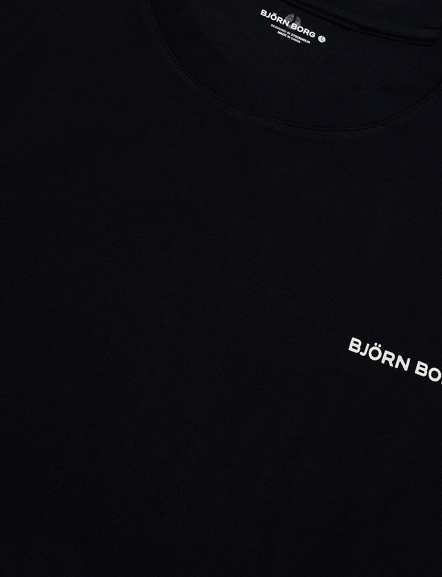 Björn Borg - BORG GYM OVERSIZED T-SHIRT - t-shirts - black beauty - 2