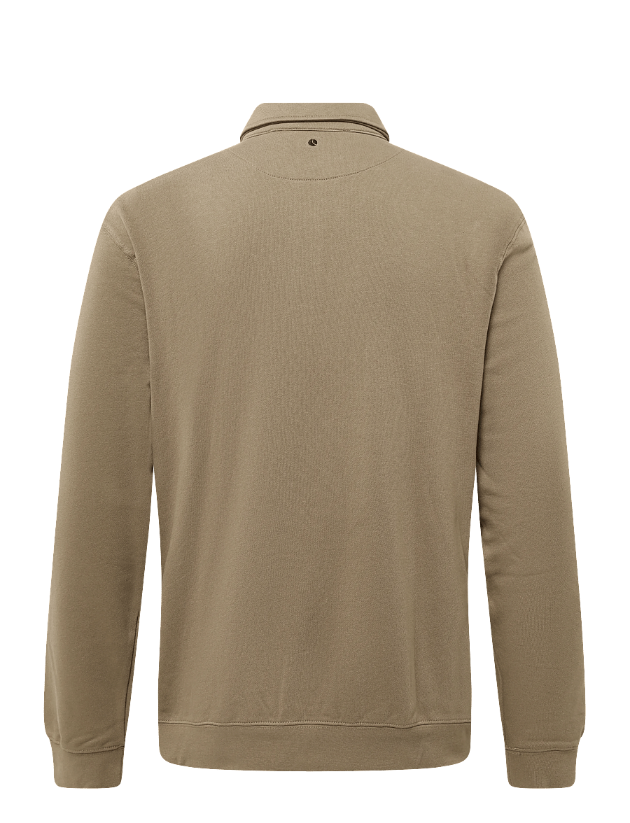 Björn Borg - BORG CLASSIC POLO SWEATSHIRT - oberteile & t-shirts - caribou - 1