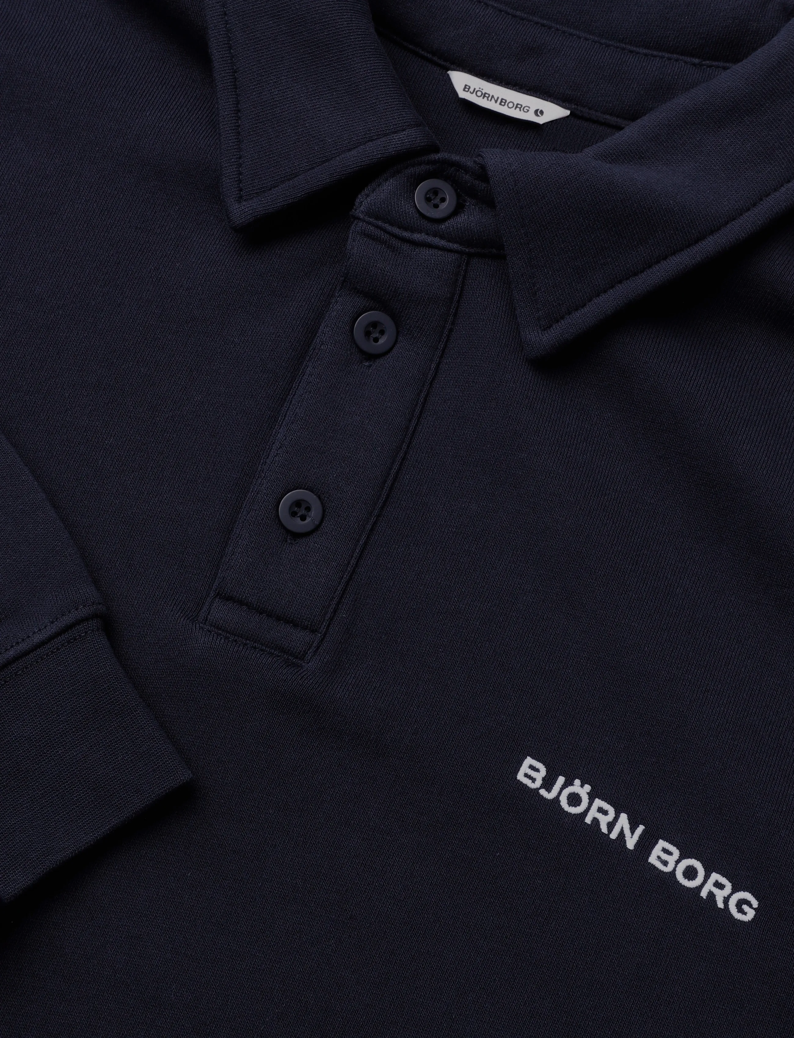 Björn Borg - BORG CLASSIC POLO SWEATSHIRT - night sky - 2