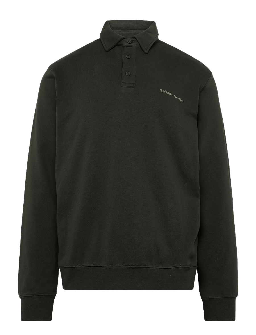 Björn Borg - BORG CLASSIC POLO SWEATSHIRT - oberteile & t-shirts - rosin - 0