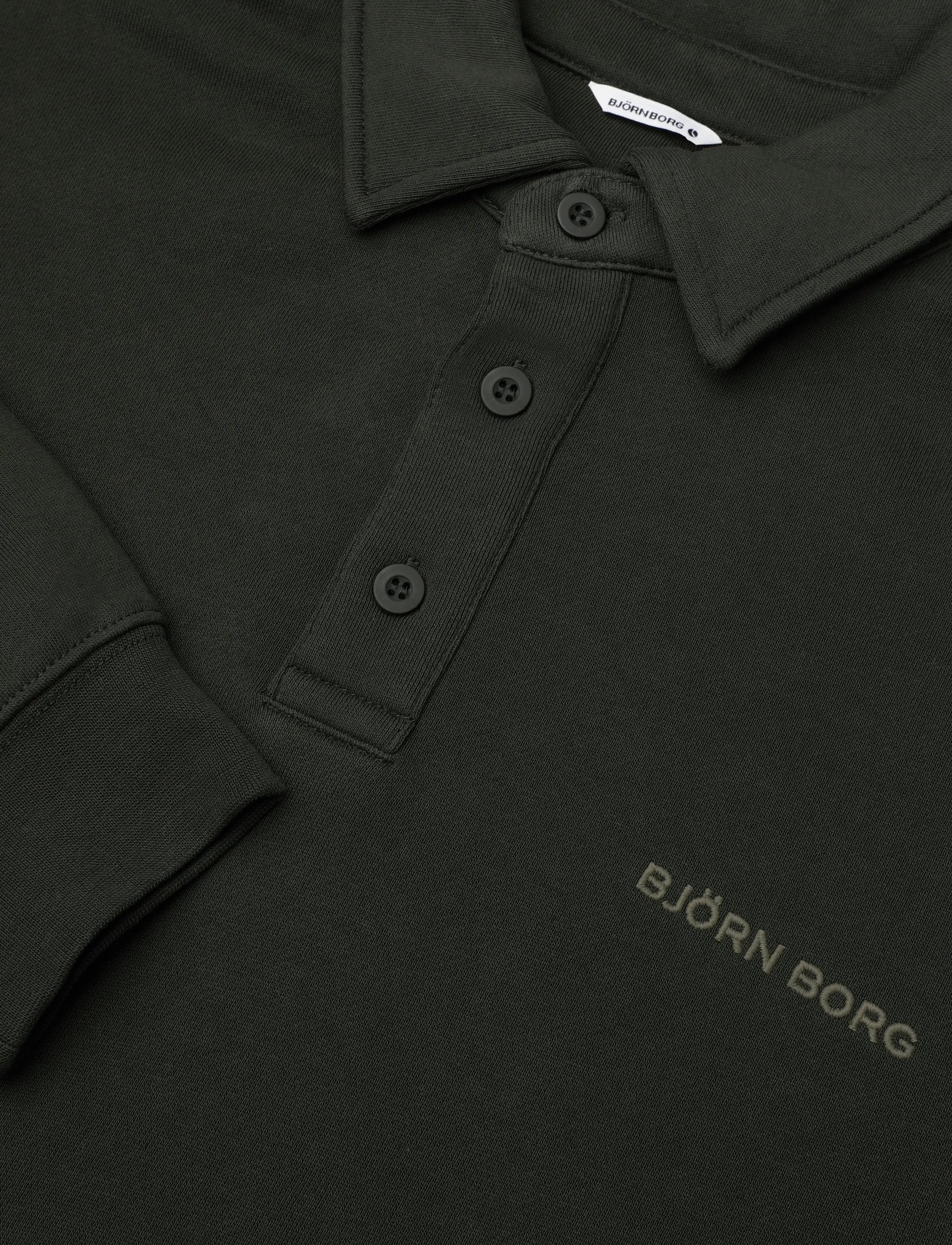 Björn Borg - BORG CLASSIC POLO SWEATSHIRT - oberteile & t-shirts - rosin - 2