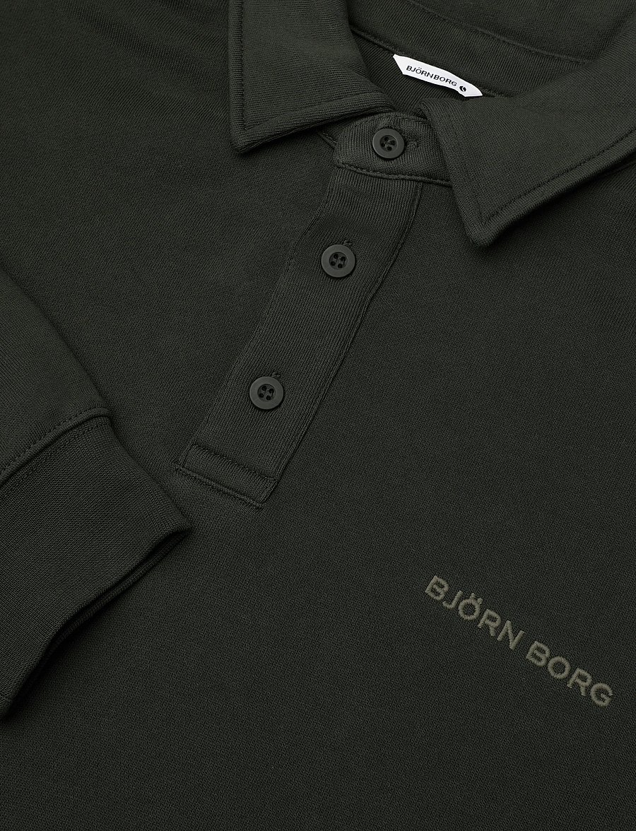 Björn Borg - BORG CLASSIC POLO SWEATSHIRT - oberteile & t-shirts - rosin - 2
