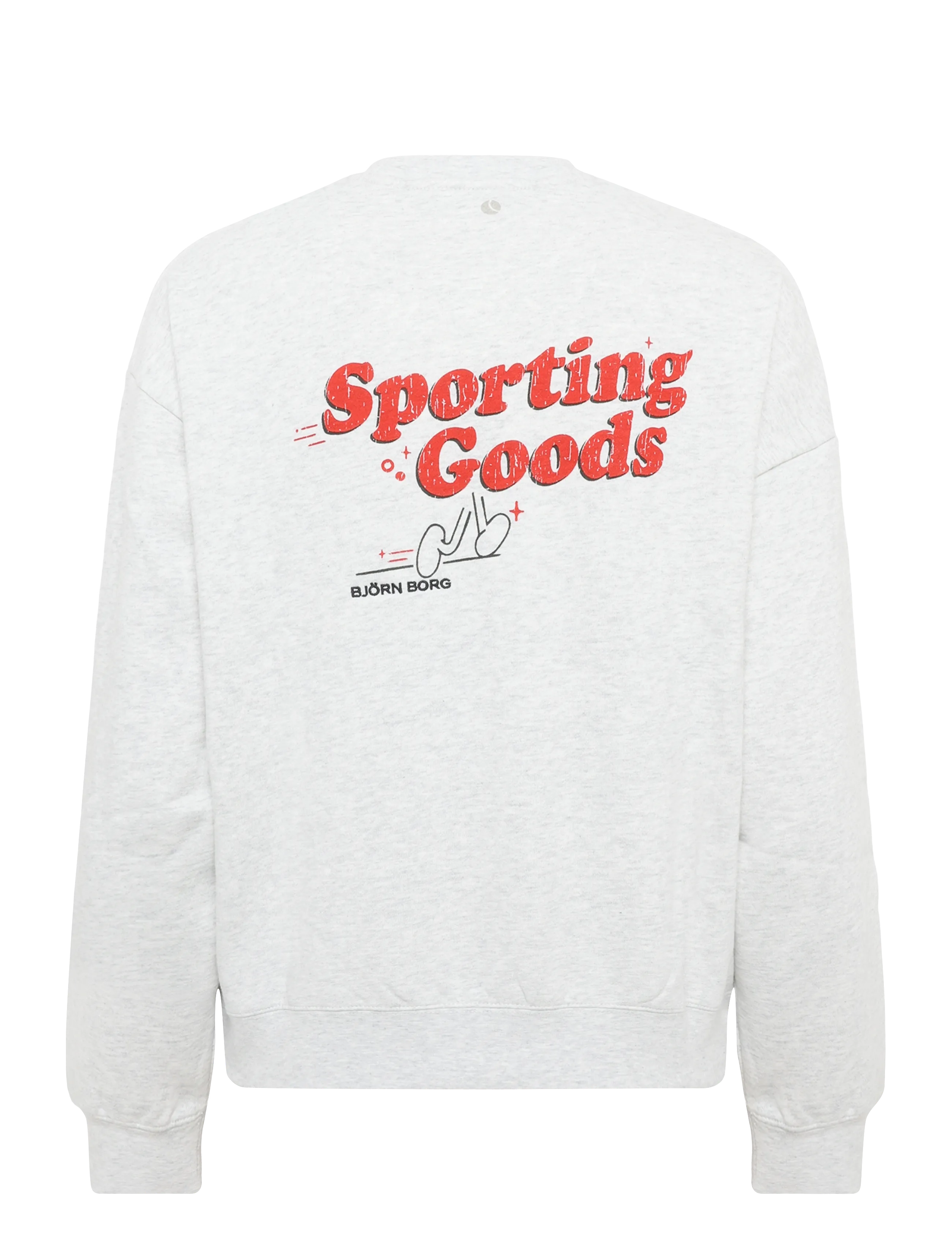 Björn Borg - BORG BOYFRIEND SWEATSHIRT - ultra light grey melange - 1