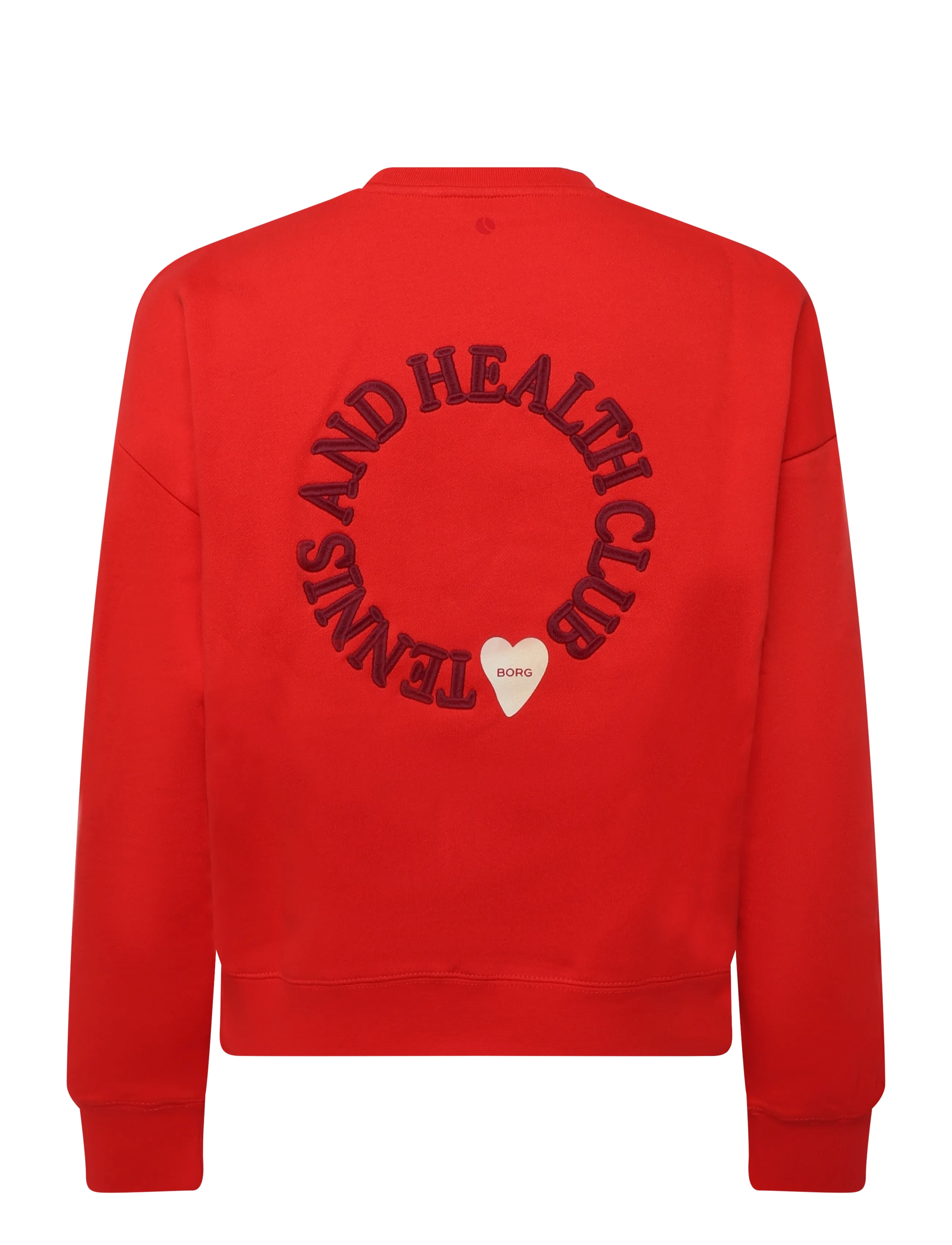 Björn Borg - BORG BOYFRIEND SWEATSHIRT - Överdelar - flame scarlet - 1