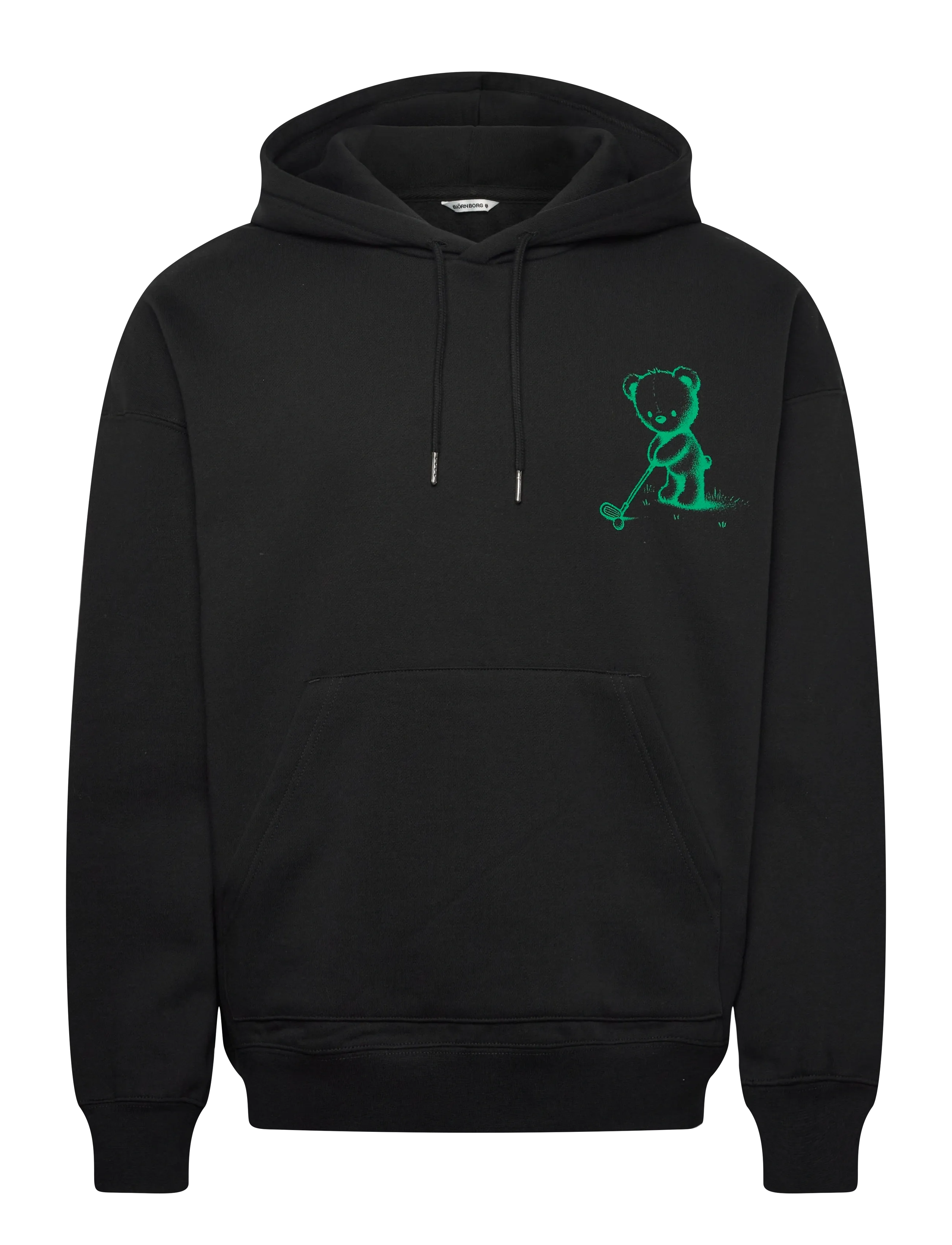 Björn Borg Borg Oversized Hoodie, L, Black, Sport Sweatshirts & Hoodies > Sport Hoodies, Herre