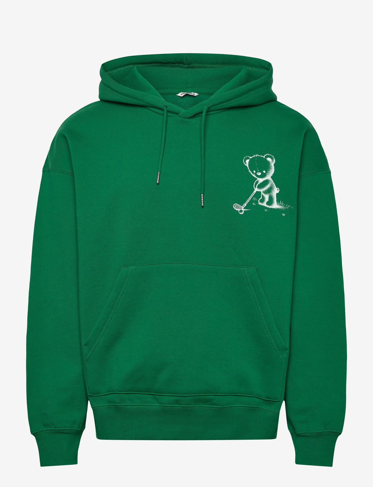 Björn Borg - BORG OVERSIZED HOODIE - overdele - verdant green - 0