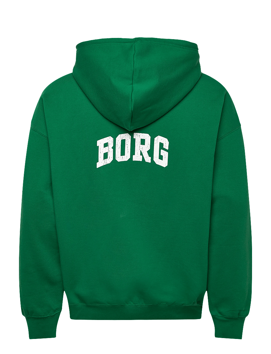 Björn Borg - BORG OVERSIZED HOODIE - sweatshirts - verdant green - 1