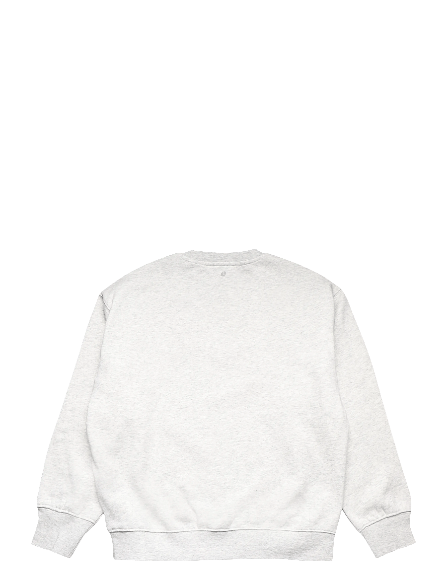 Björn Borg - BORG OVERSIZED SWEATSHIRT - sweatshirts - ultra light grey melange - 1