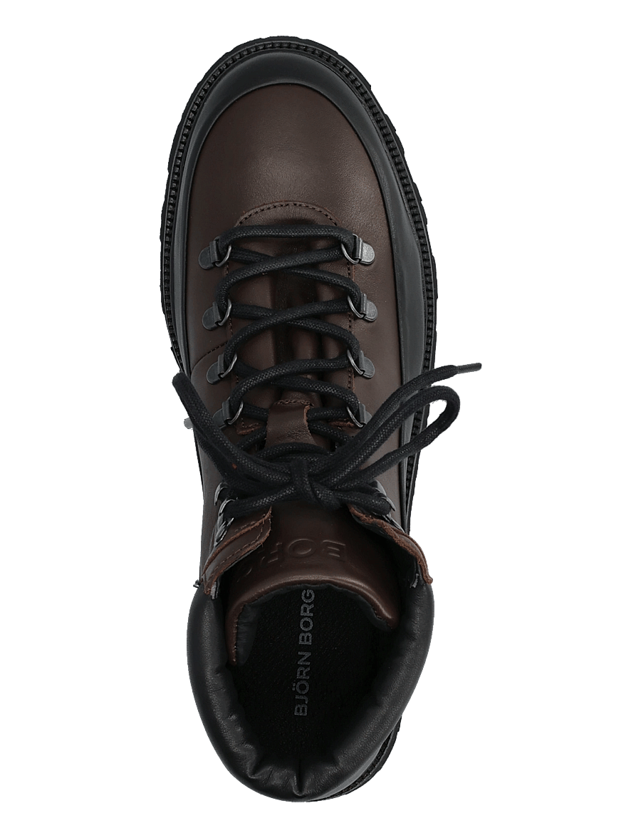 Björn Borg - SUMMIT - VIBRAM - schnürstiefel - dark brown - black - 3