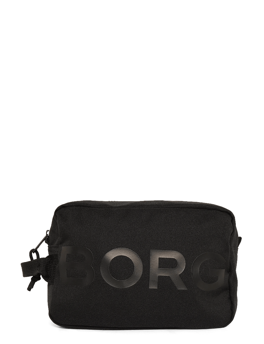 Björn Borg - BORG LOGO WASHBAG - tasketilbehør - black beauty - 0