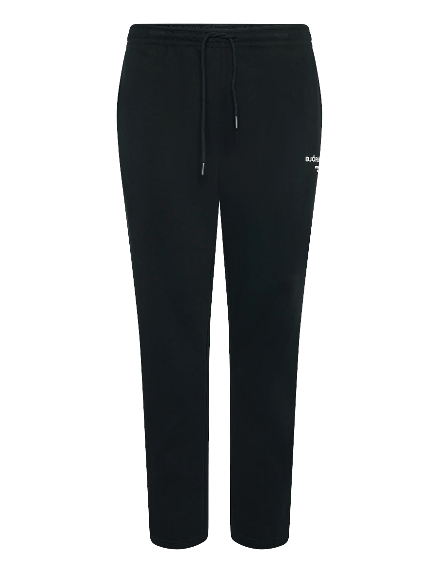 Björn Borg - BORG ESSENTIAL 1 SWEATPANTS - hosen - black beauty - 0