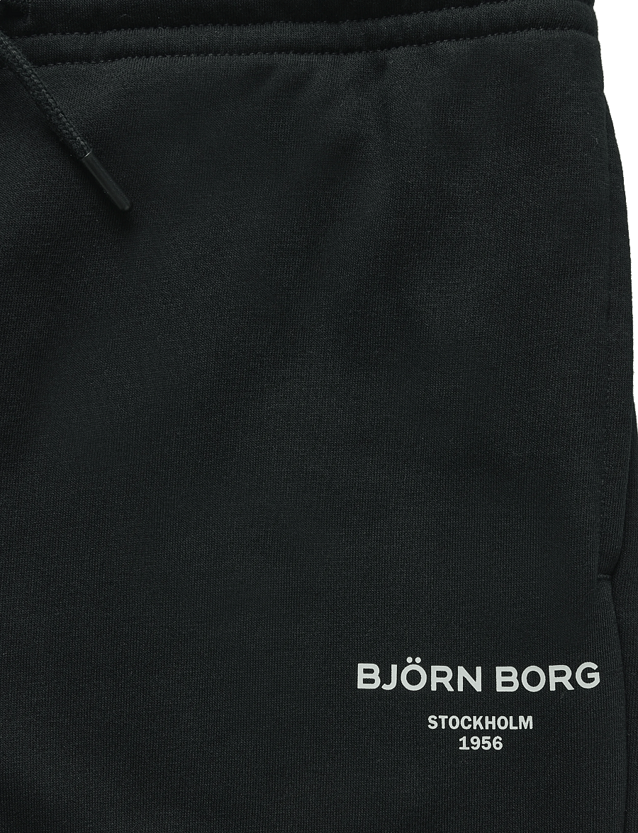 Björn Borg - BORG ESSENTIAL 1 SWEATPANTS - hosen - black beauty - 3