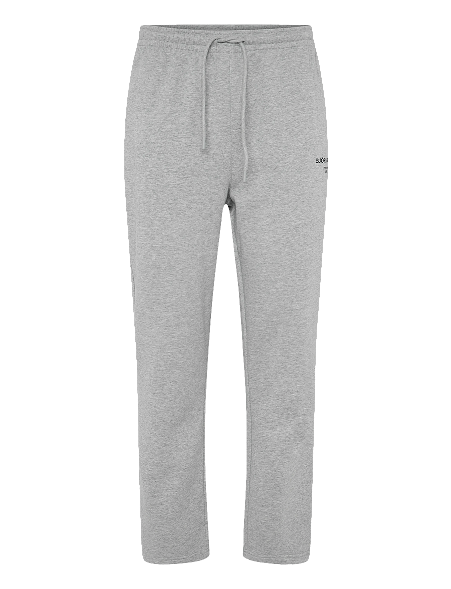 Björn Borg - BORG ESSENTIAL 1 SWEATPANTS - hosen - light grey melange - 0