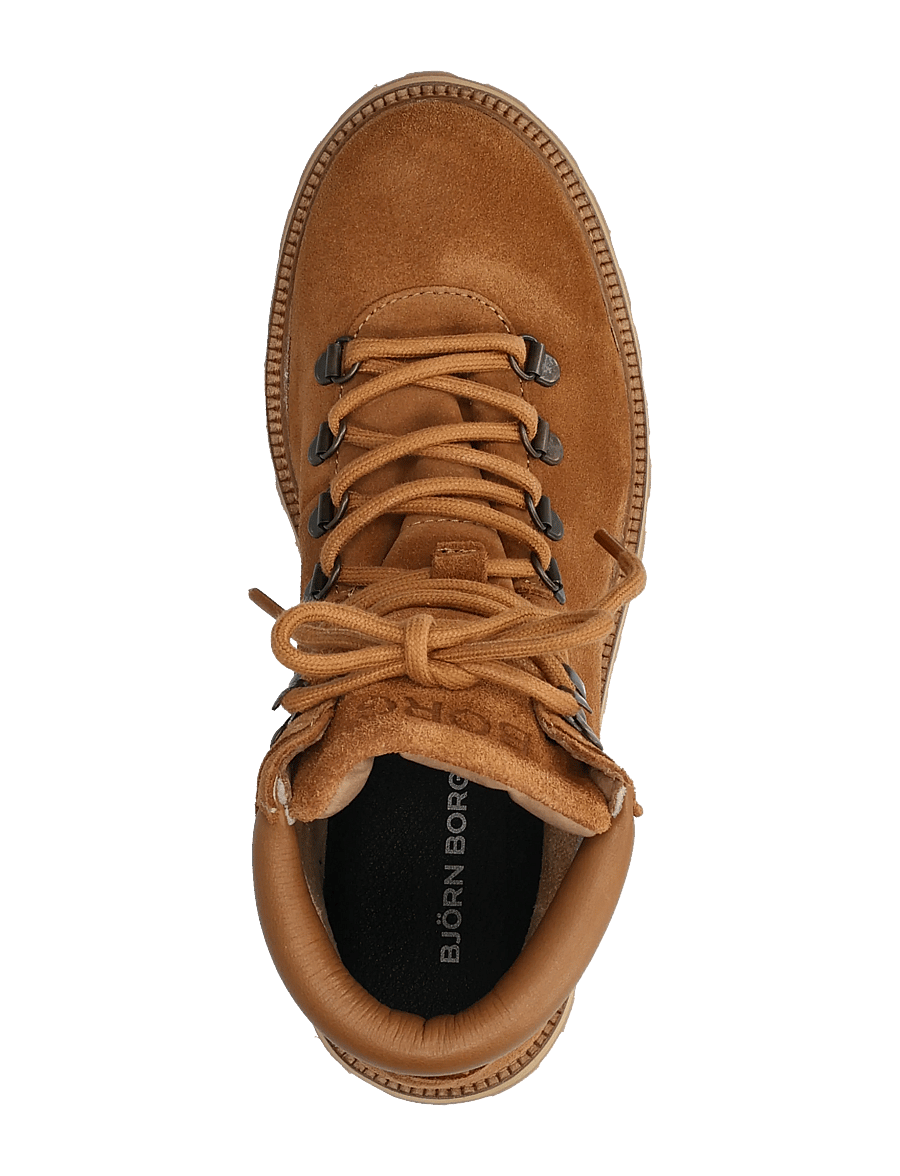 Björn Borg - SUMMIT - laced boots - caramel - 3