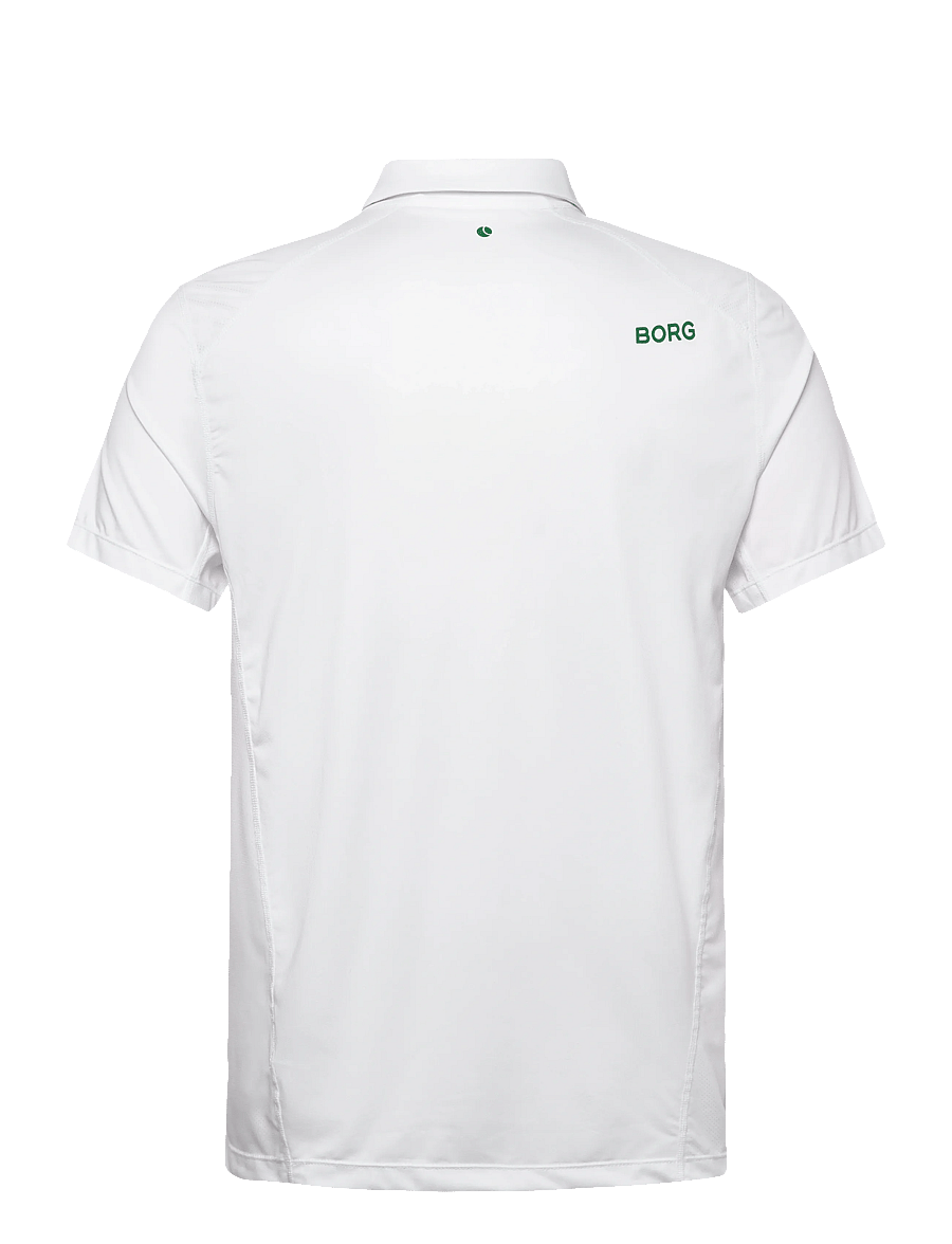 Björn Borg - BORG COURSE POLO SHIRT - toppe & t-shirts - brilliant white - 1