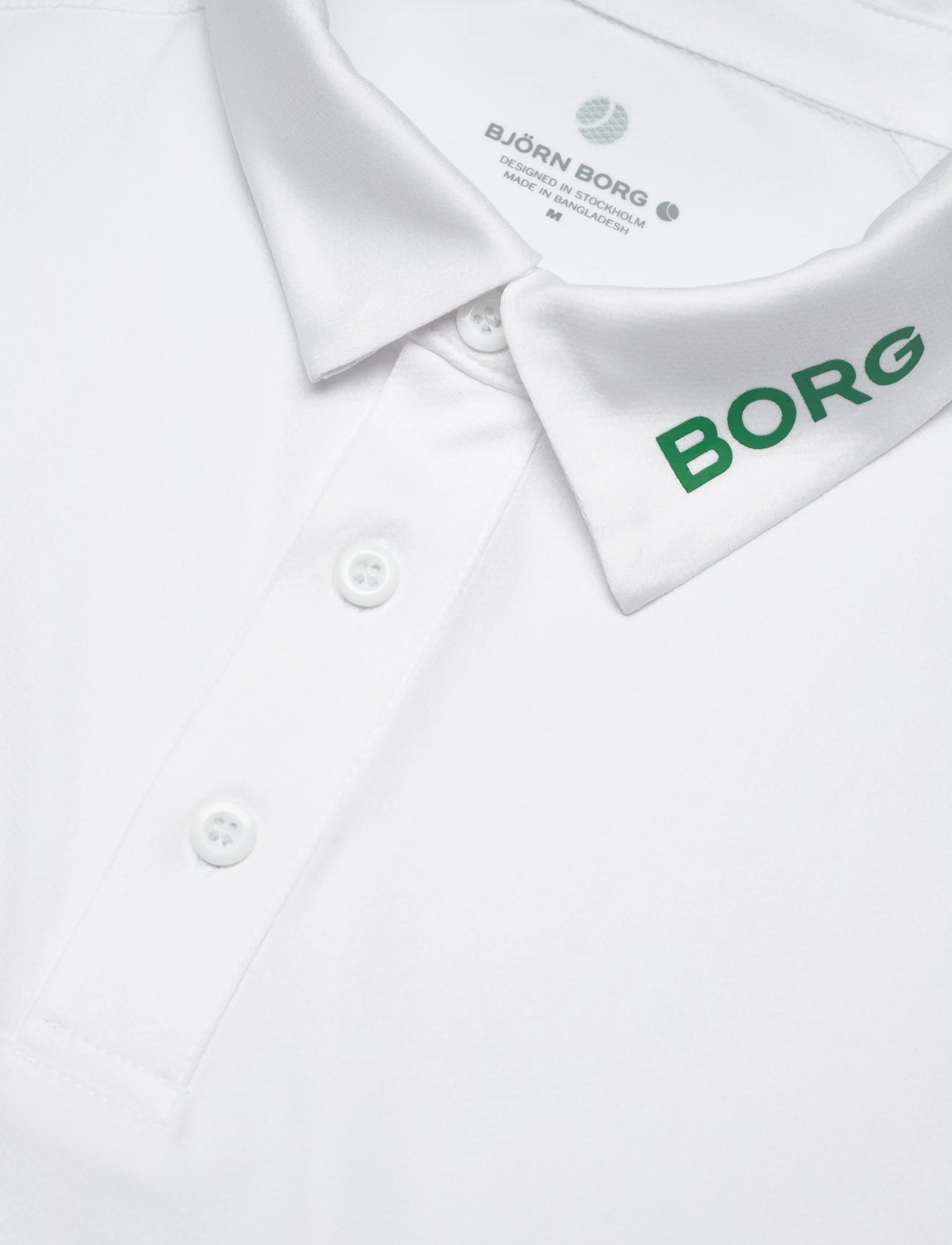 Björn Borg - BORG COURSE POLO SHIRT - koszulki polo - brilliant white - 2