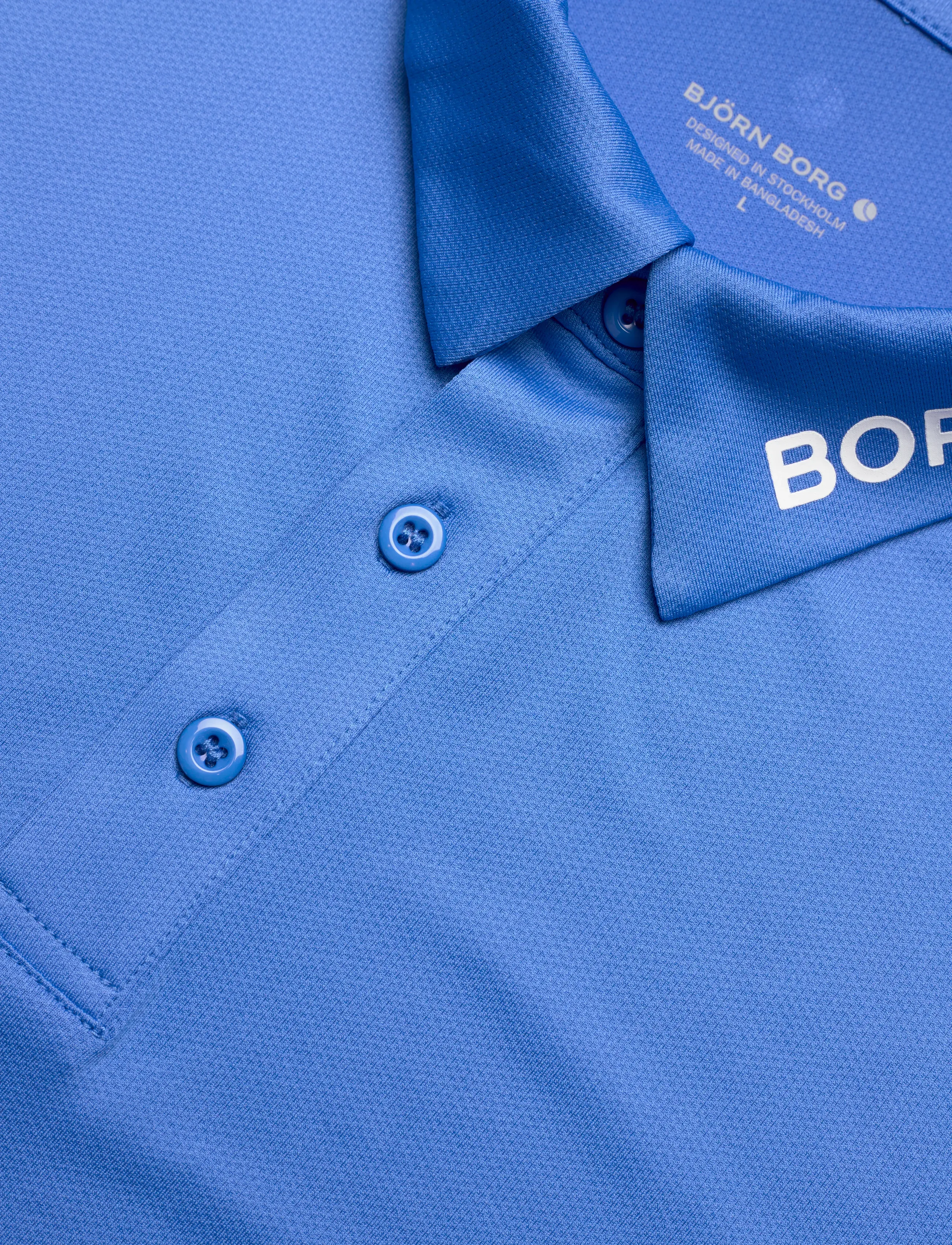 Björn Borg - BORG COURSE POLO SHIRT - oberteile & t-shirts - palace blue - 2