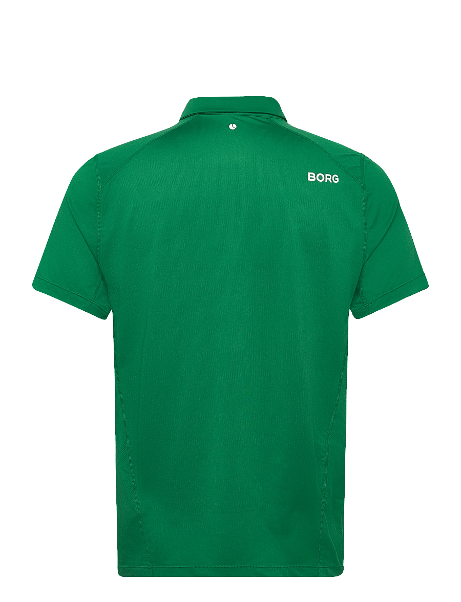 Björn Borg - BORG COURSE POLO SHIRT - koszulki polo - verdant green - 1